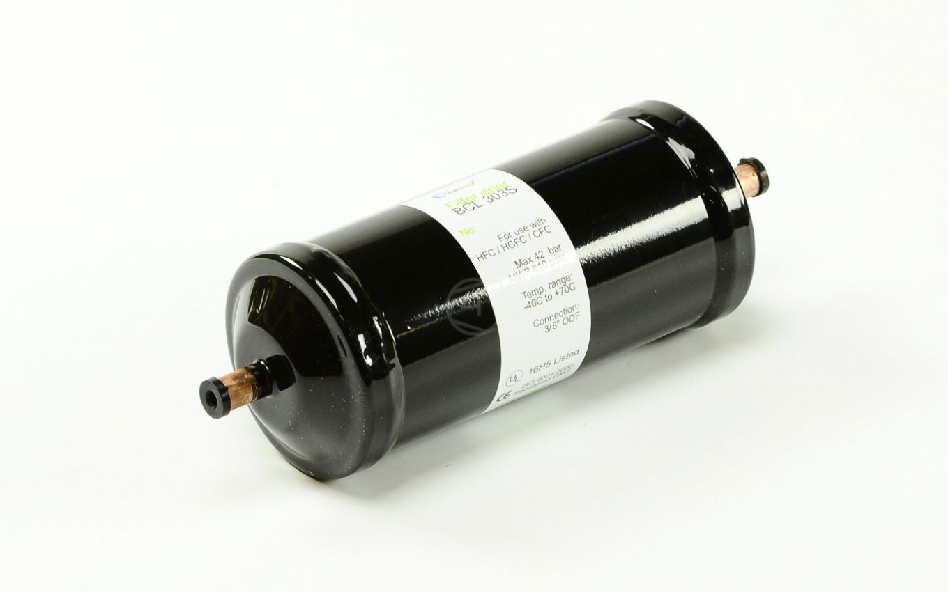 Изображение товара Фильтр-осушитель Becool BCL 303S 3/8" пайка Изображение товара Фильтр-осушитель Becool BCL 303S 3/8" пайка
