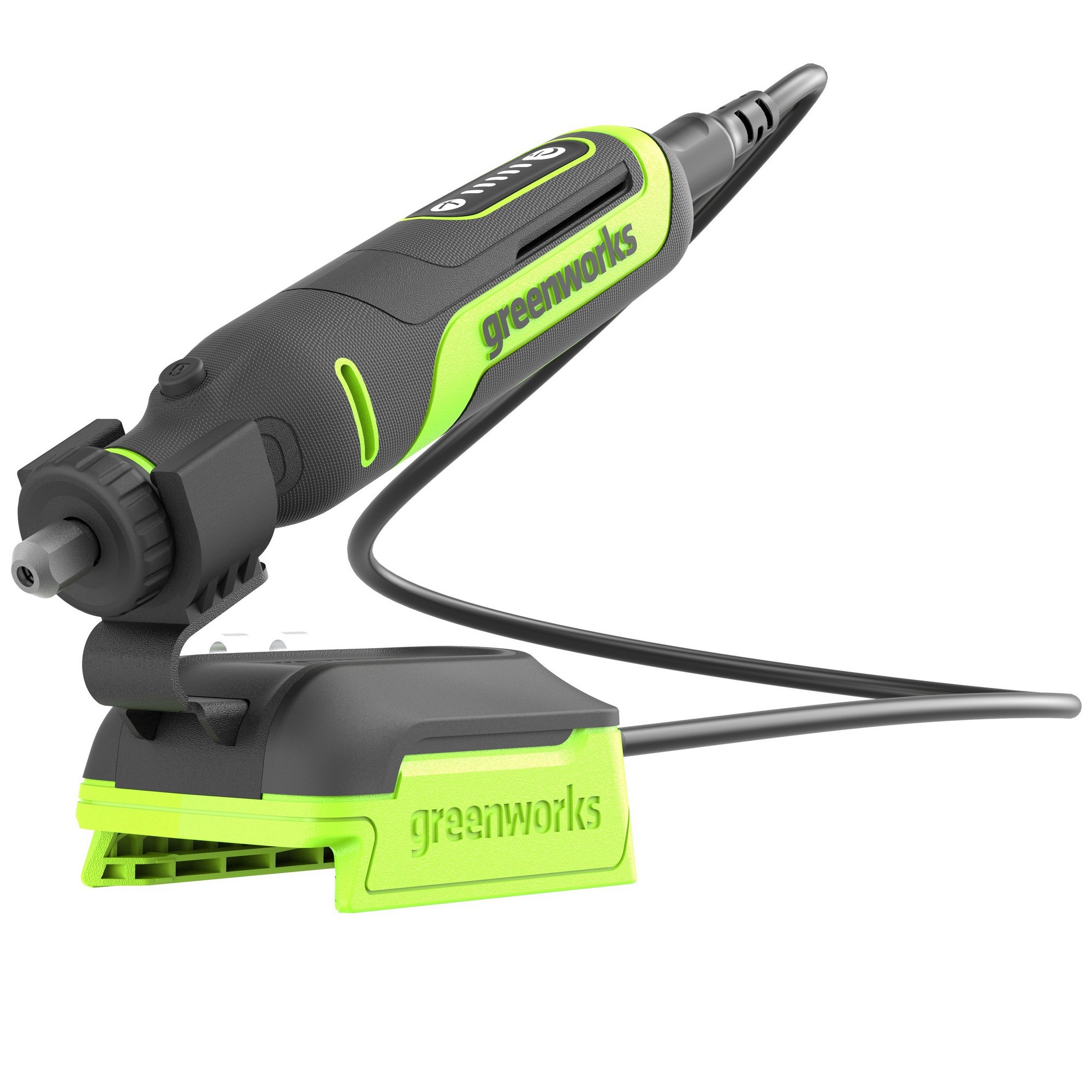 Изображение товара Гравер аккумуляторный Greenworks G24RT 3200807, 24 В Li-Ion без АКБ и ЗУ