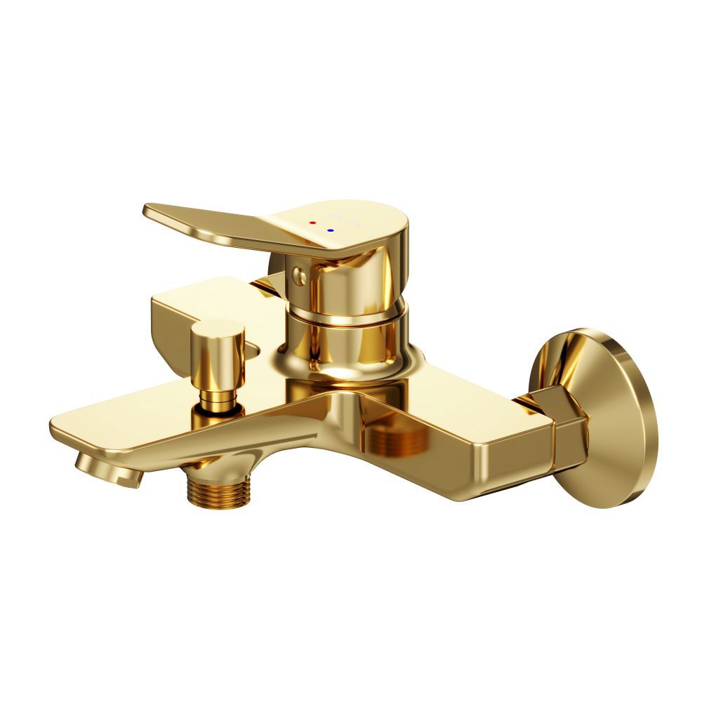 Изображение товара Смеситель для ванны Am.pm F85a10099 однорычажный цвет золотой