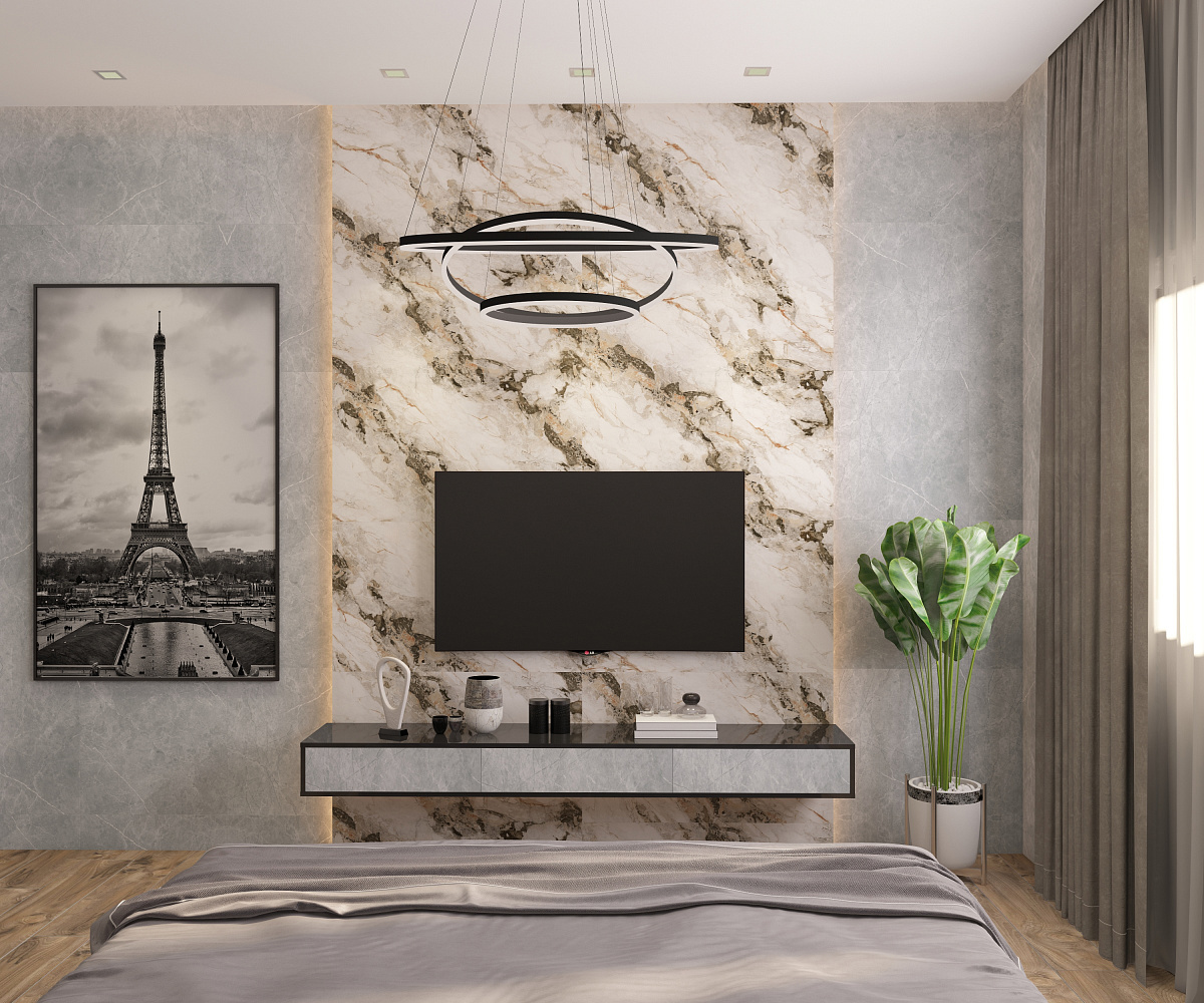 Изображение товара Керамогранит Absolut Gres Roca 60x120 см натуральный мрамор белый бежевый