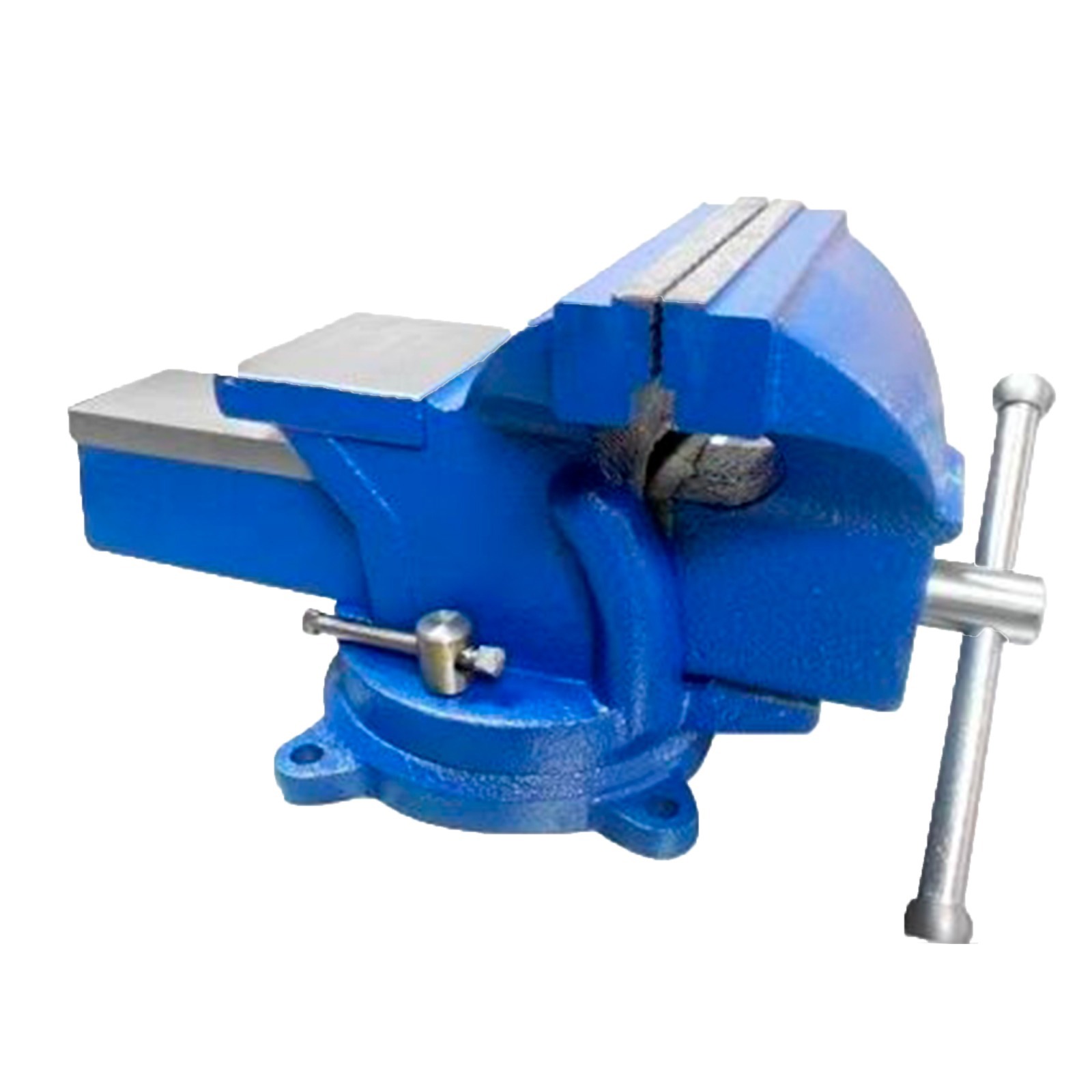 Изображение товара Слесарные тиски TURBOSKY LIN8 верстачные и поворотные стальные