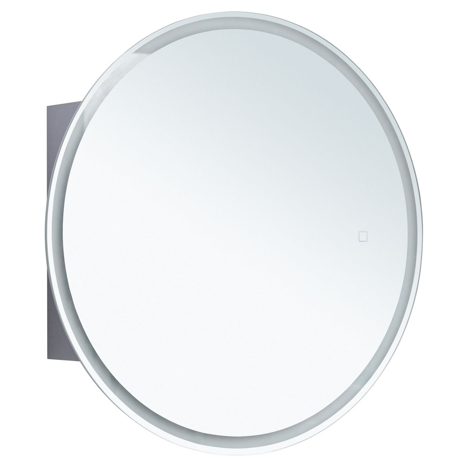 Изображение товара Зеркальный шкаф Aquanet Оптима 80 с LED подсветкой белый современный