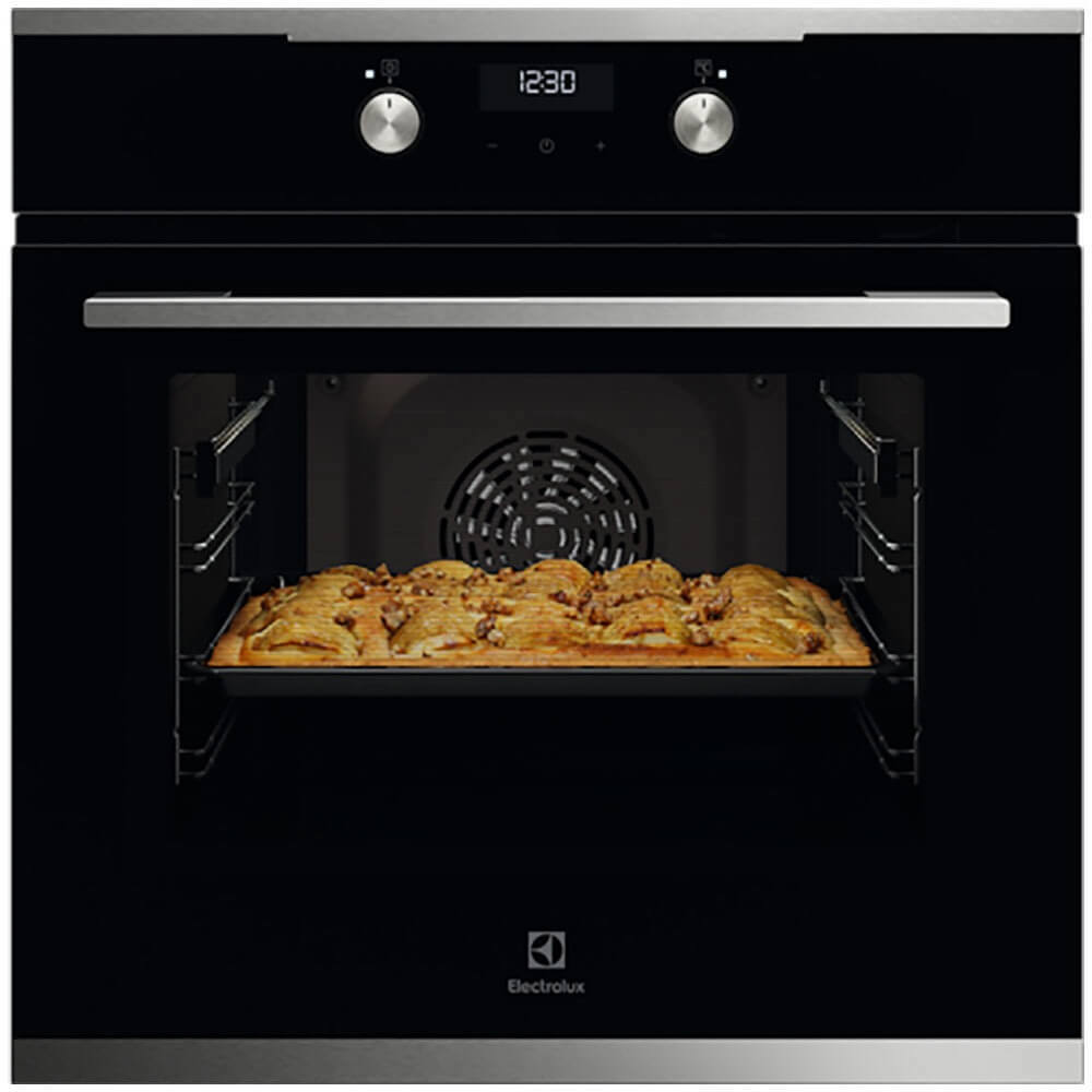 Изображение товара Встраиваемый духовой шкаф Electrolux KOD5C70BX 59.4х58.9х56.1 см цвет черный