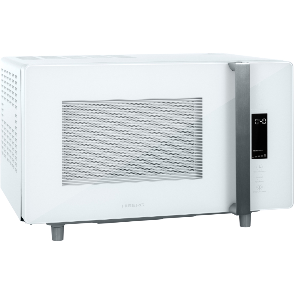 Изображение товара Микроволновая печь HIBERG VM-4588 W с кварцевым грилем сенсорное управление 25 л