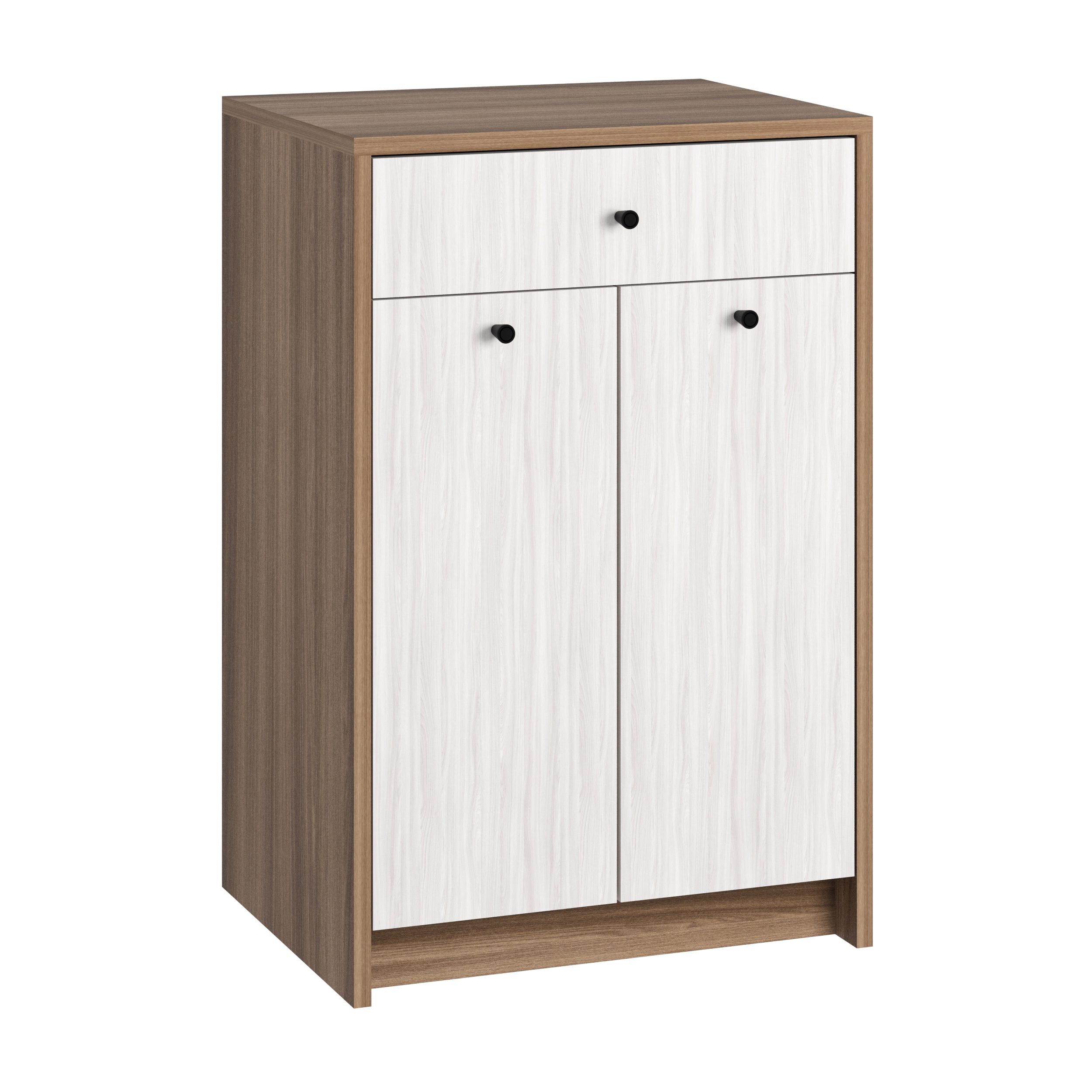 Изображение товара Комод Атмосфера 1 ящик 50x40x76 см Ясень шимо светлый/темный