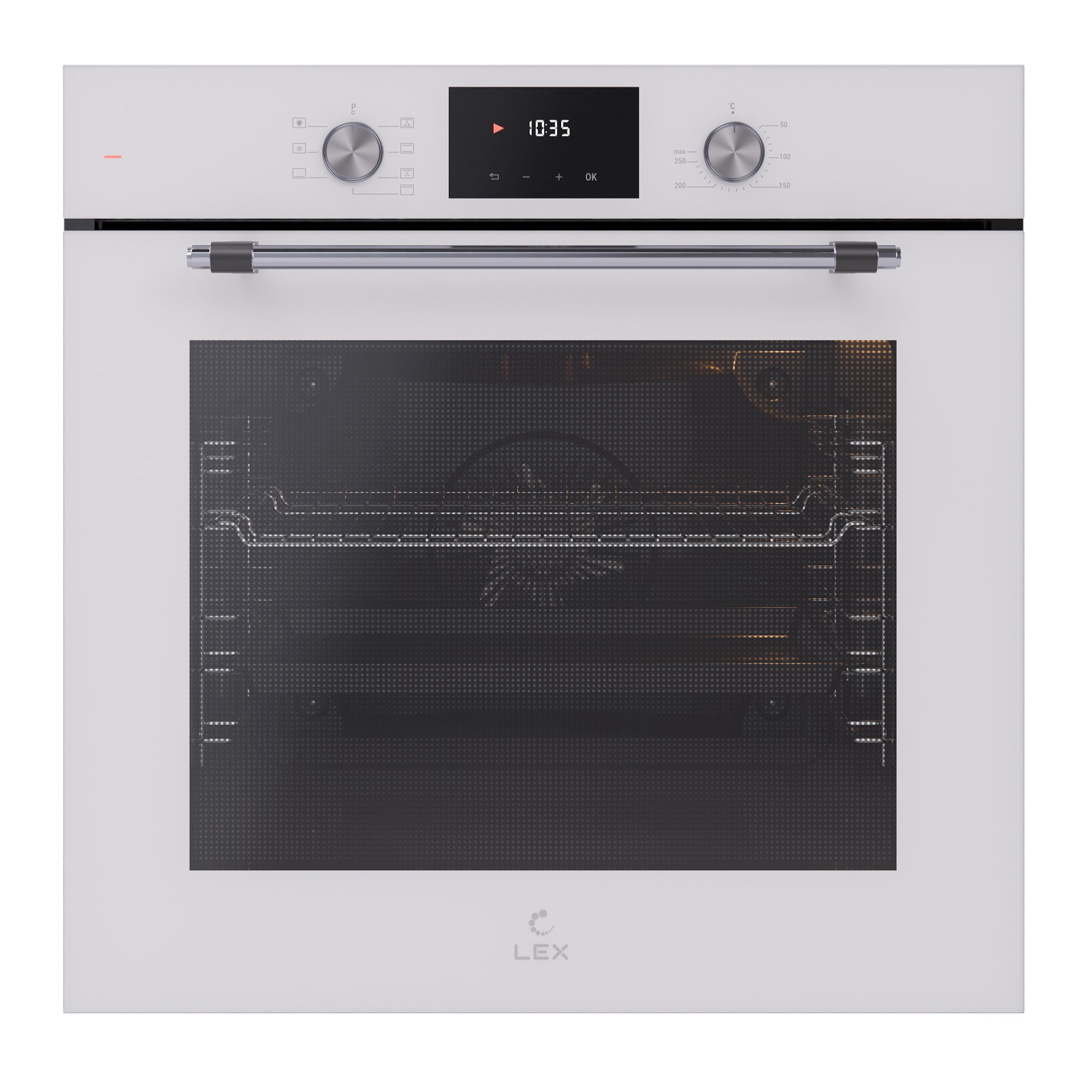 Изображение товара Духовой шкаф Lex EDP 671 WH MAX белый встраиваемый с 8 режимами