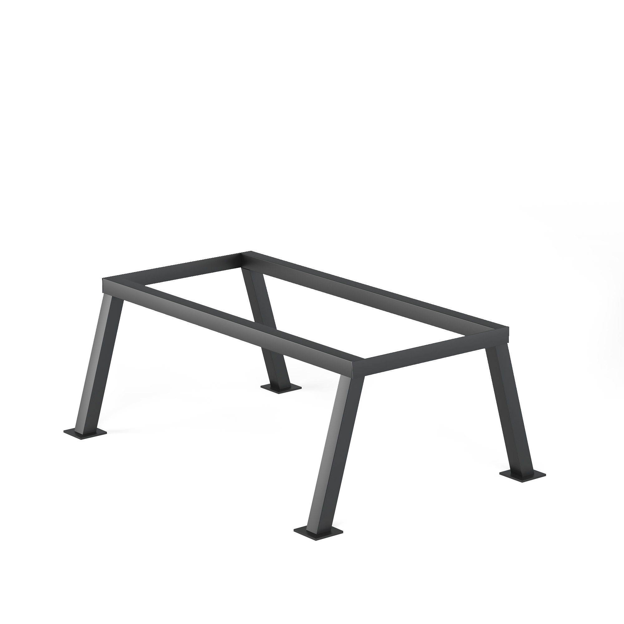 Изображение товара Подставка Везувий АОГТ 00 из стали для печи, 48x45x22см, черная