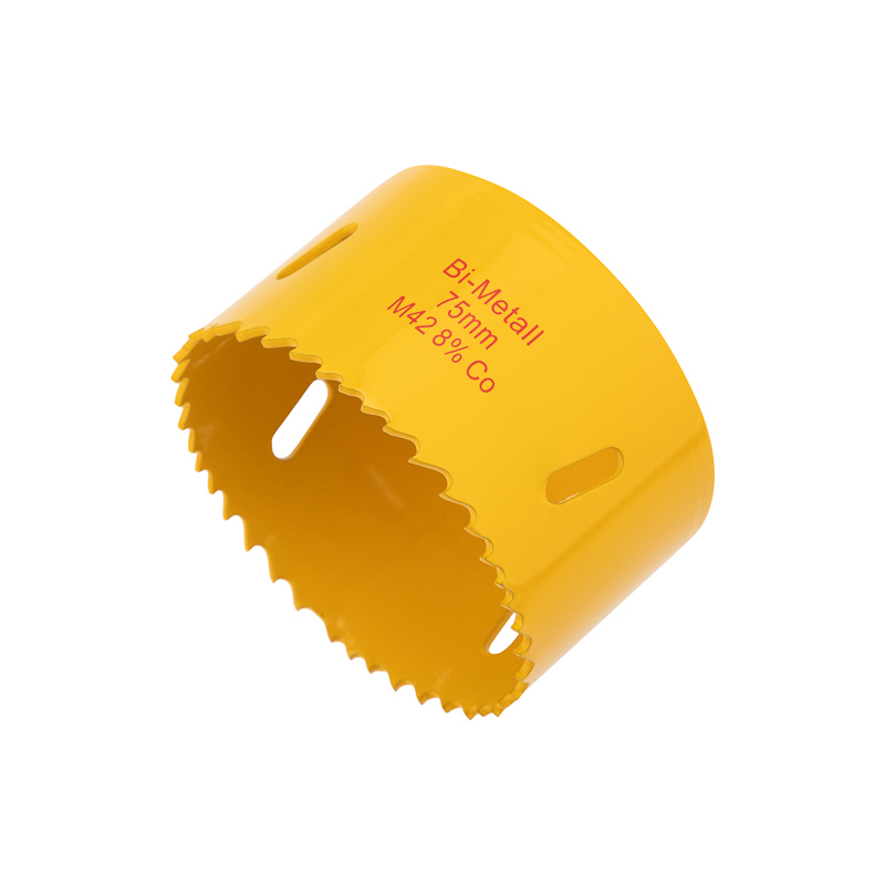 Изображение товара Коронка биметаллическая 75мм для сверления в металле, дереве и пластике Kranz KR-92-0237