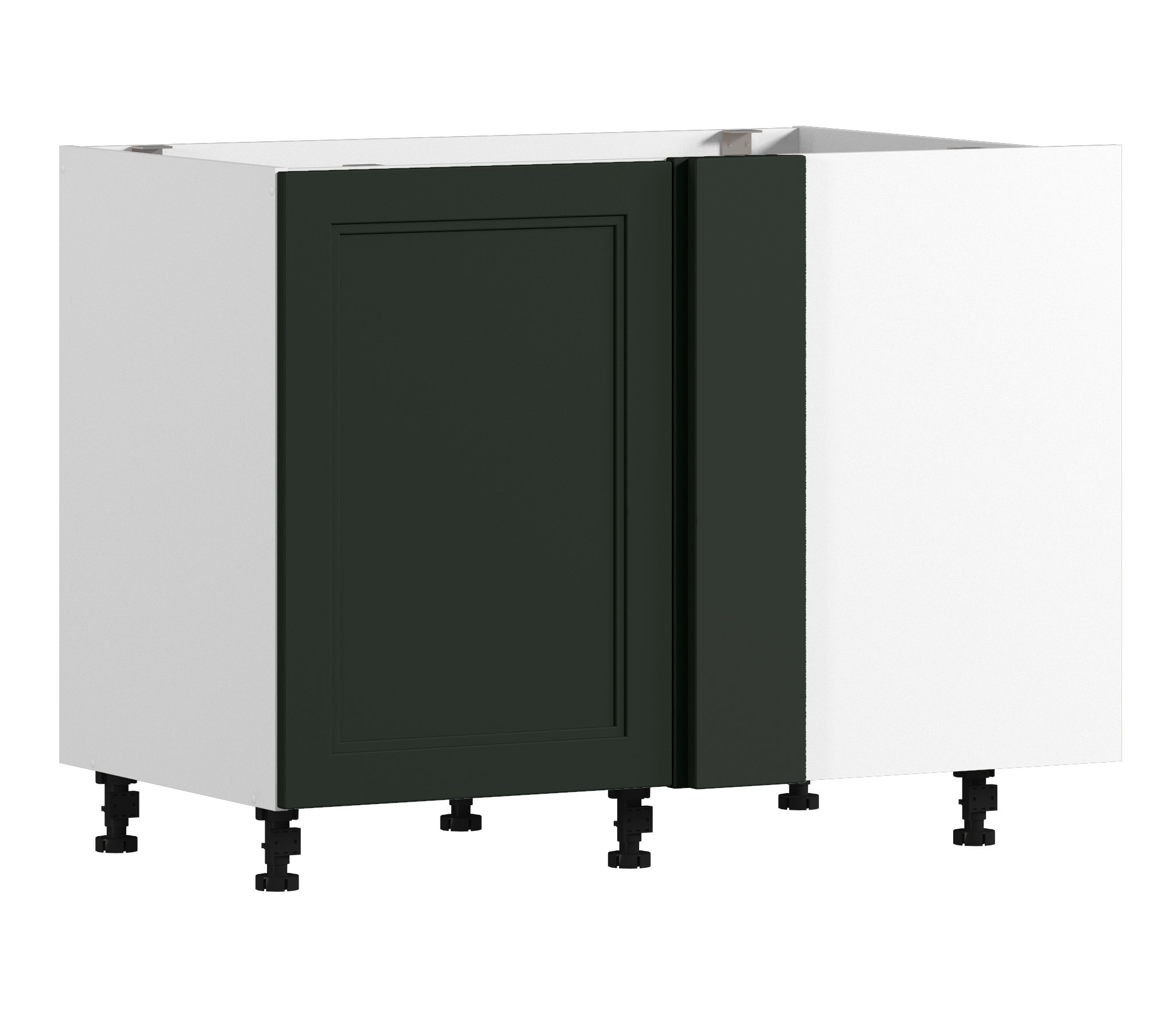 Изображение товара Напольный шкаф Столплит Регина RСП/1-100 105x82x56 см МДФ зеленый