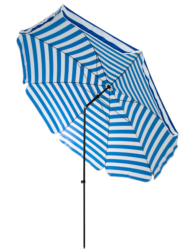 Изображение товара Зонт садовый с центральной опорой Фабрика Зонт Оптима 20, 220 см, разноцветный, Россия