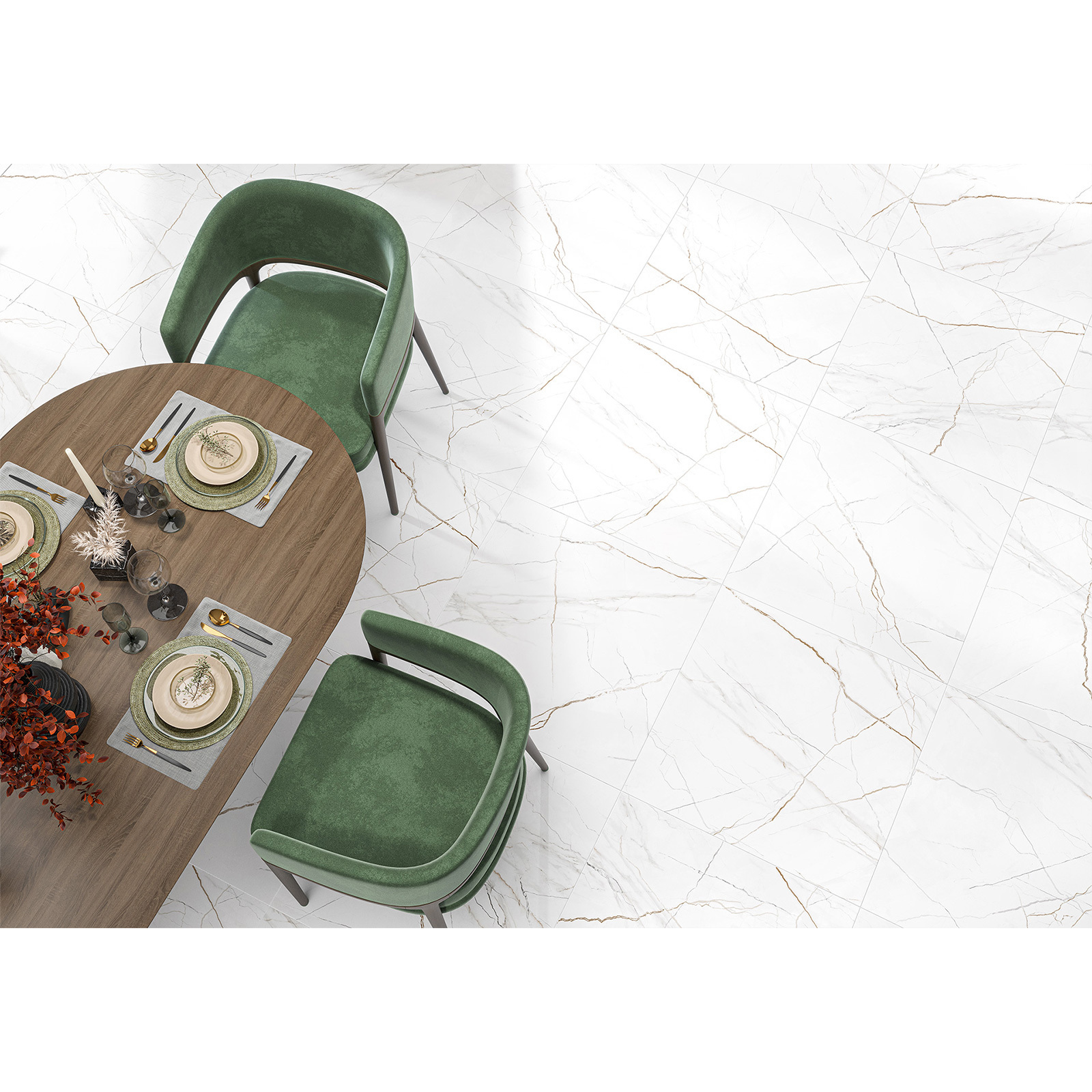 Изображение товара Керамогранит New trend SanRemo White GP40SAM00L 60x60 см лаппатированный для пола и стен