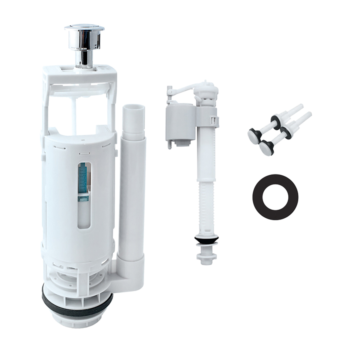 Изображение товара Арматура смывная Iddis F012400-01K с нижним подводом воды