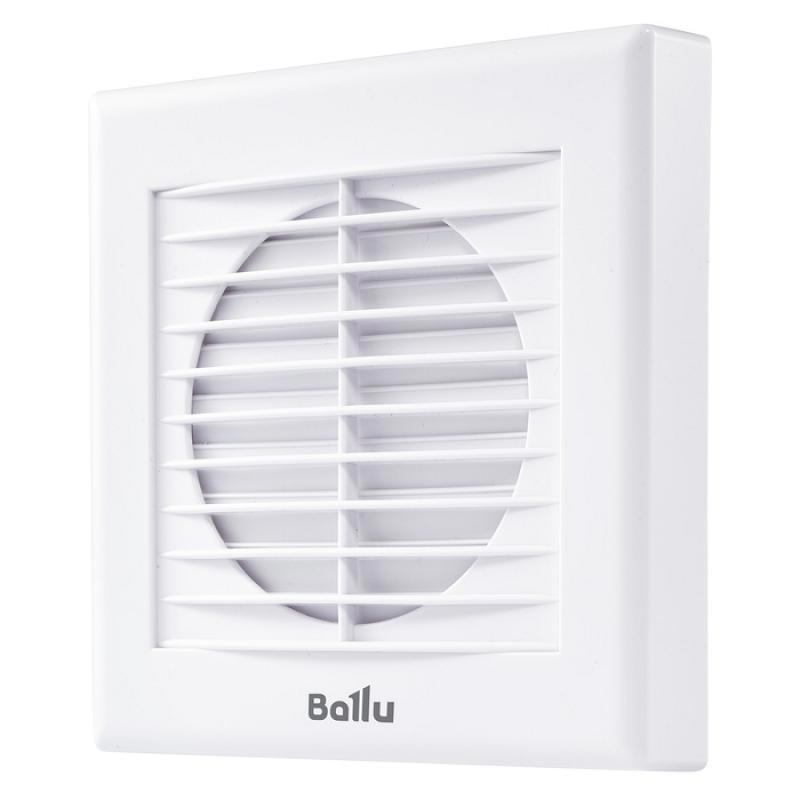 Изображение товара Вытяжной вентилятор Ballu BAF-EX 100 D100 мм 25 дБ 80 м³/ч обратный клапан цвет белый