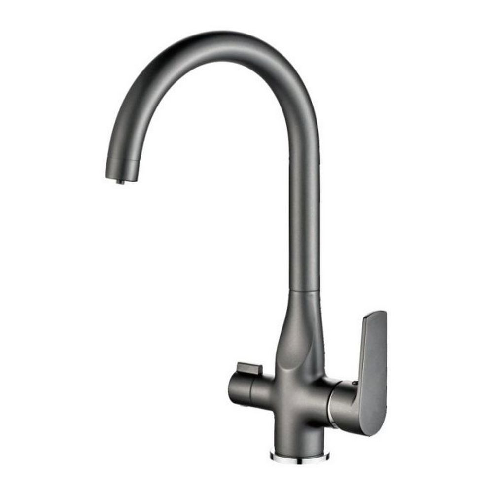 Изображение товара Смеситель для кухни Haiba HB76533-3 с поворотным изливом и керамическим картриджем