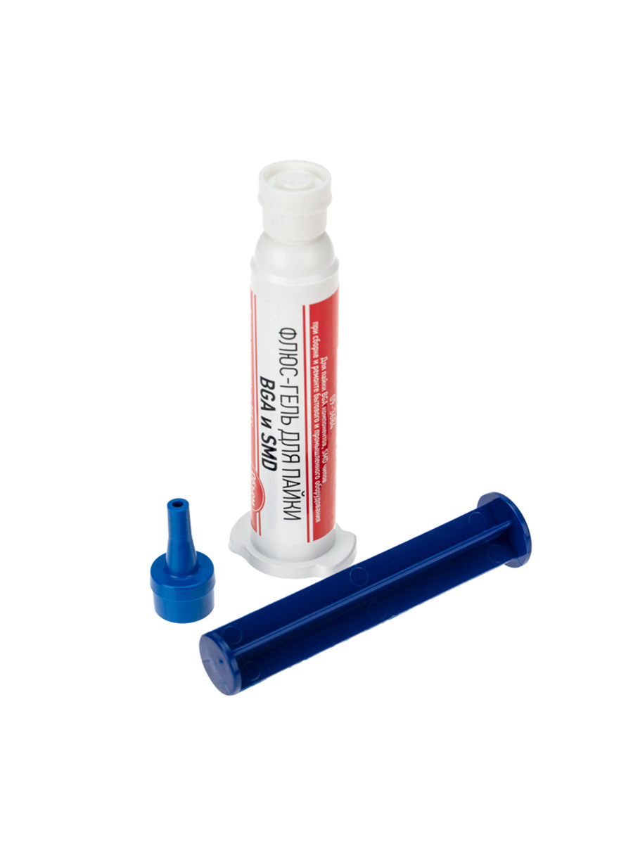 Изображение товара Флюс-гель для пайки BGA и SMD REXANT 09-3684 12 г