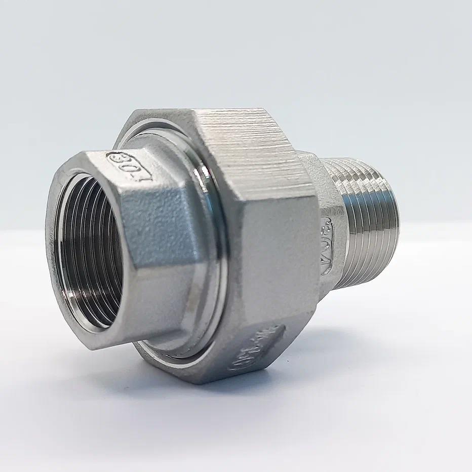 Изображение товара Американка прямая Ifitting 3/4"x3/4" НР-ВР нержавеющая сталь MG-ADM20/4