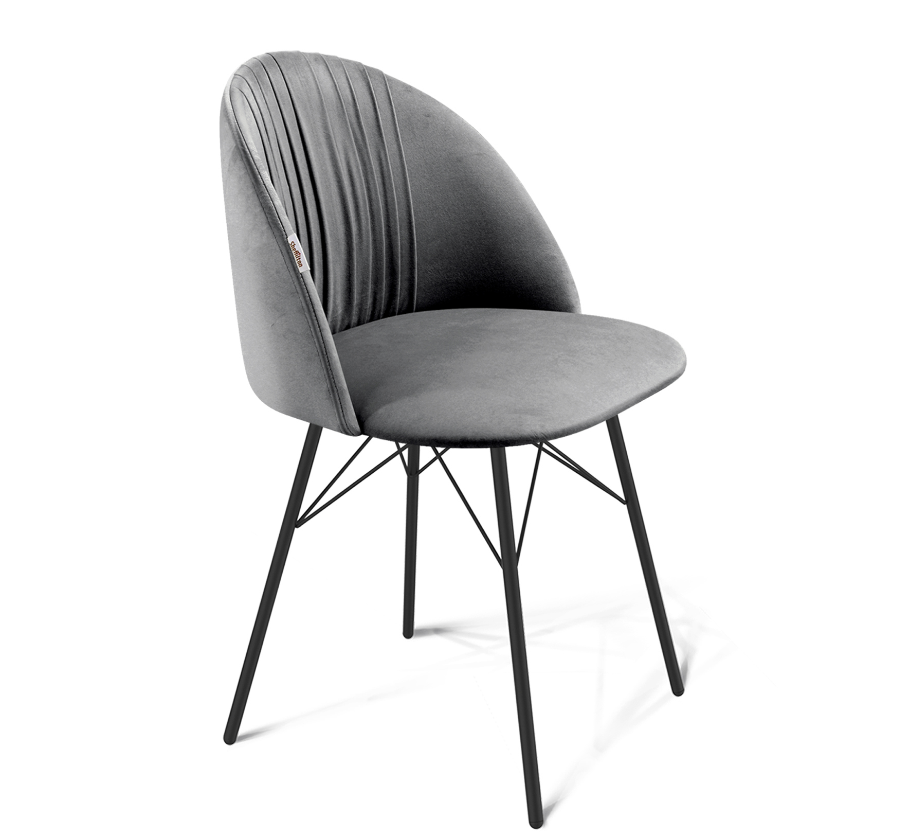 Изображение товара Стул Sheffilton 6823423403 с микровелюром современный дизайн Россия