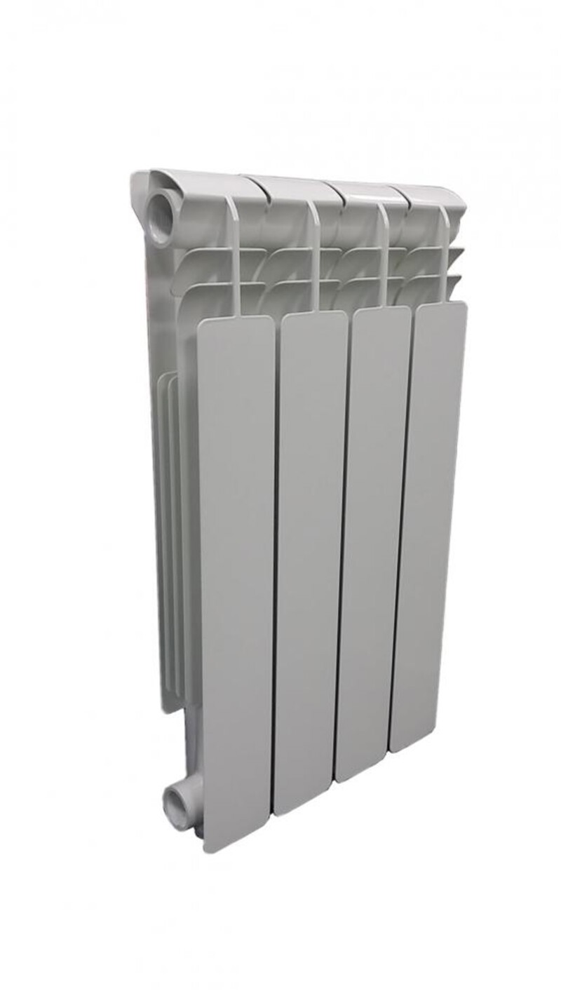 Изображение товара Радиатор секционный Atlant 500/8 4 секции боковое подключение алюминий белый