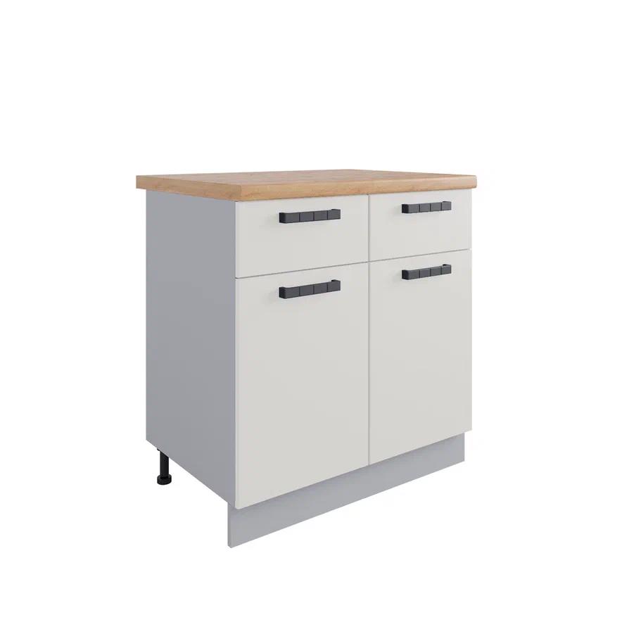 Изображение товара Кухонный шкаф напольный из ЛДСП 80x81.6x60 см серия Nova ДСВ Мебель