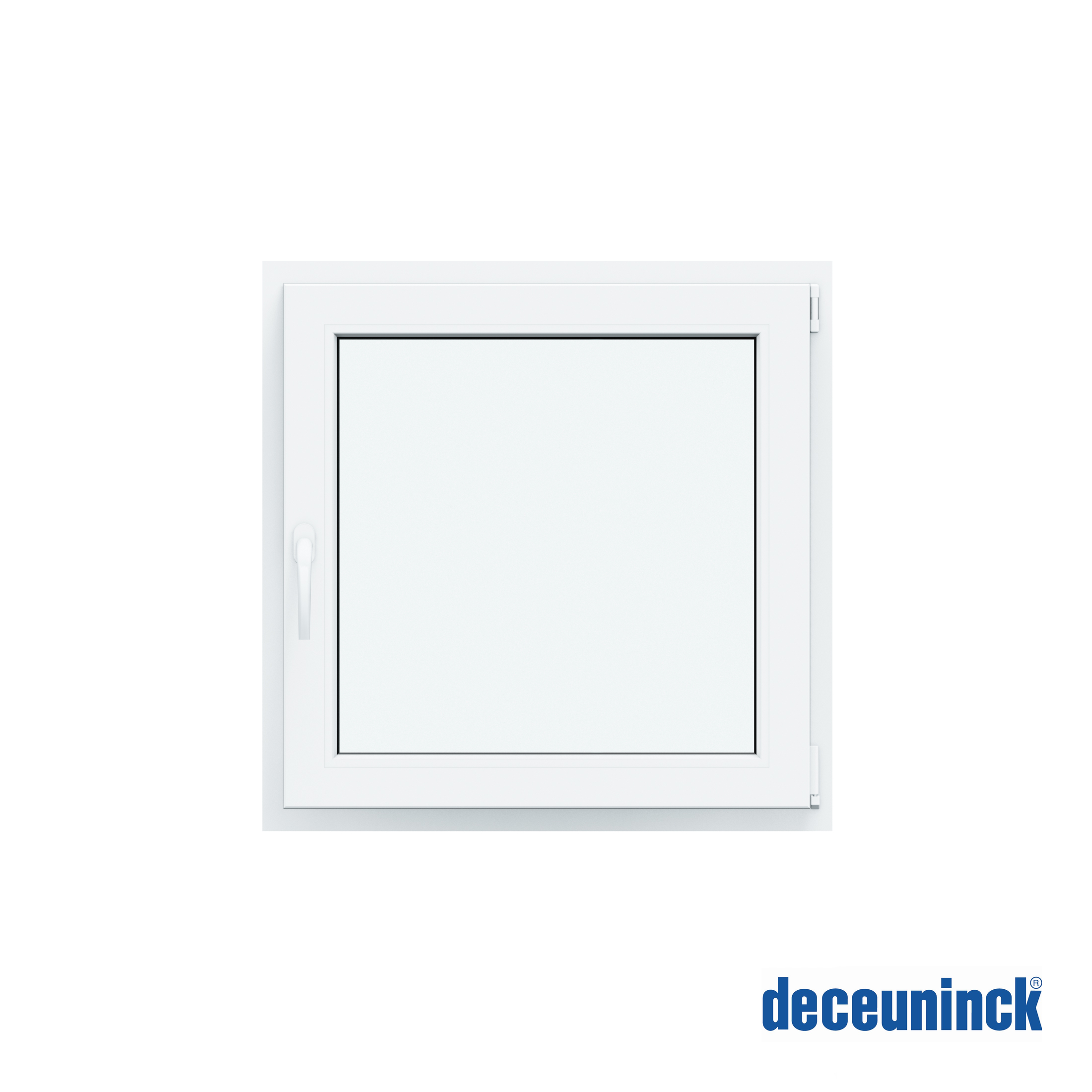 Изображение товара Окно ПВХ Deceuninck Форвард го 90 одностворчатое 60x70см правое двухкамерный стеклопакет го 90