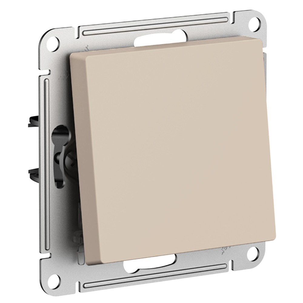Изображение товара Выключатель перекрестный встраиваемый Systeme electric AtlasDesign ATN001271 1 клавиша цвет бежевый