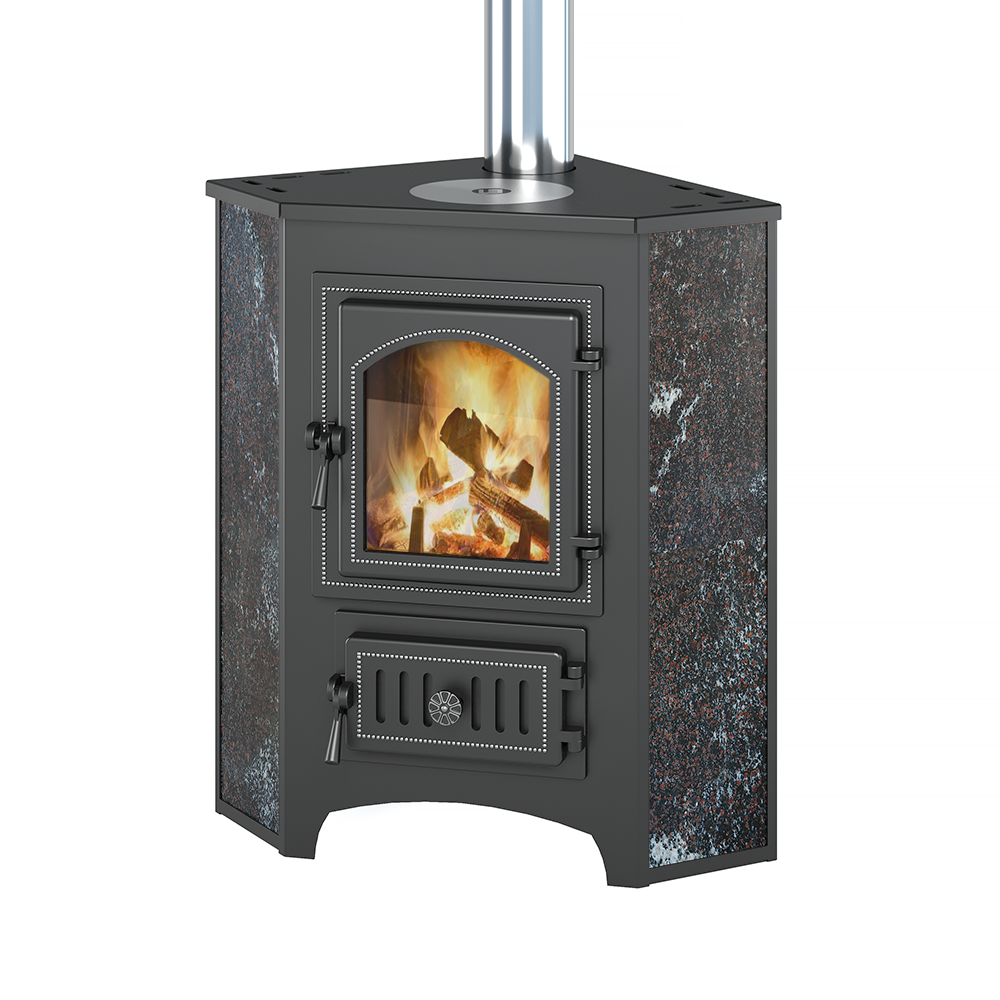 Изображение товара Печь-камин Везувий ПК-01 220 угловой мощность 9 кВт для дома