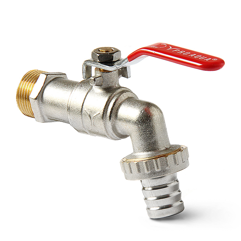 Изображение товара Кран шаровой угловой PRO AQUA EWL55-M20xb DN20 PN6 3/4 НР латунь рычаг