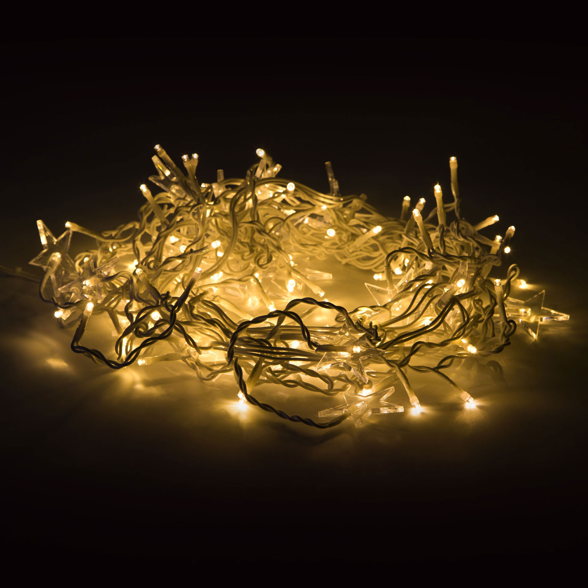 Изображение товара Электрогирлянда комнатная Eurosvet a064437 бахрома 3x3 м 120 ламп прозрачный