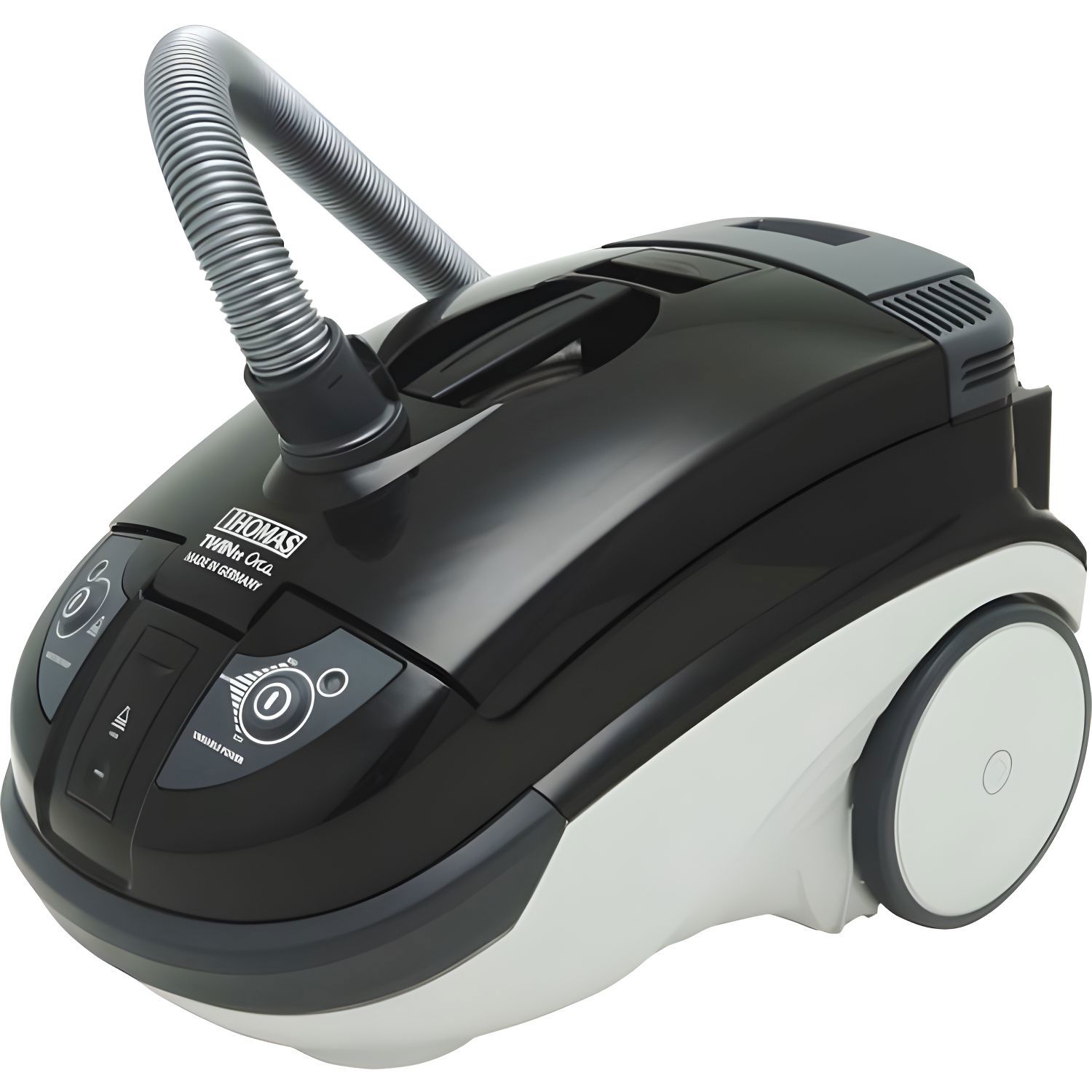 Изображение товара Пылесос с пылесборником с влажной уборкой Thomas Twin tt orca 1600 Вт 4 л цвет черный Изображение товара Пылесос с пылесборником с влажной уборкой Thomas Twin tt orca 1600 Вт 4 л цвет черный