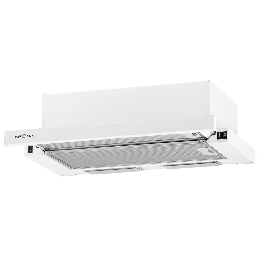 Изображение товара Встраиваемая вытяжка Krona Kamilla 2 мотора 60 см белая