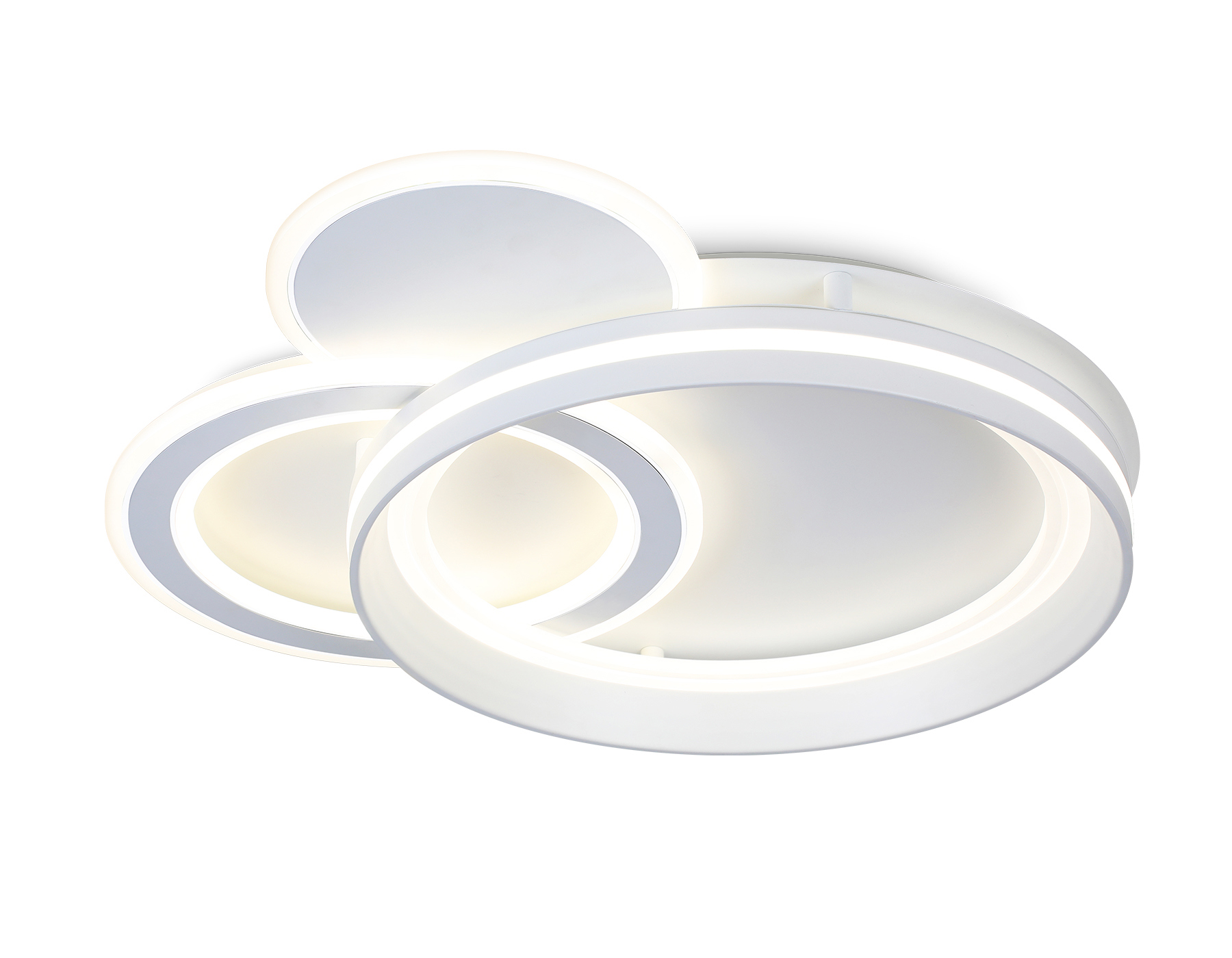 Изображение товара Люстра потолочная светодиодная Ambrella light Acrylica 40.89 м² с пультом регулировка белый