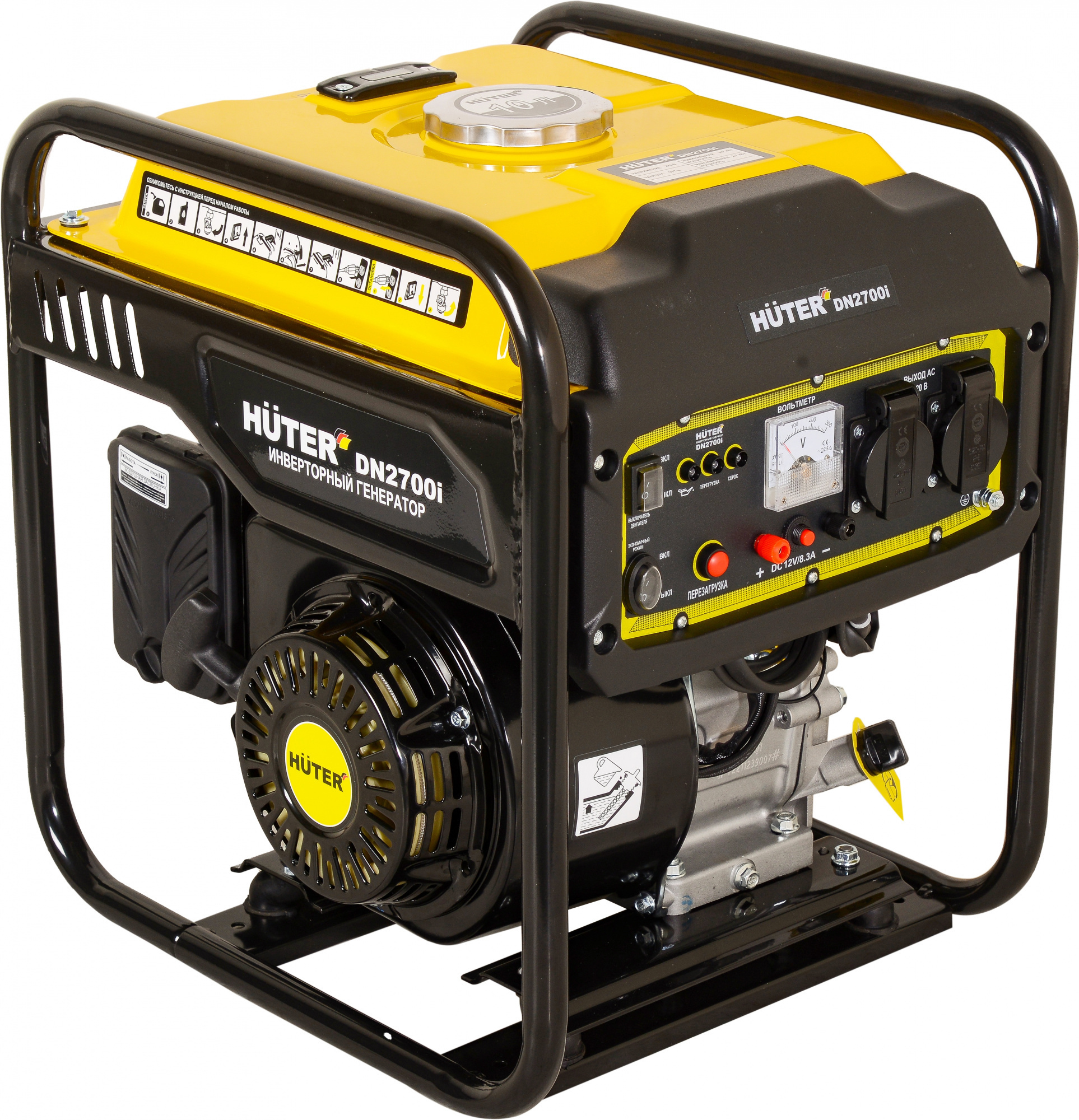 Изображение товара Бензиновый генератор Huter DN2700i 2.7 кВт однофазный для дома и стройки