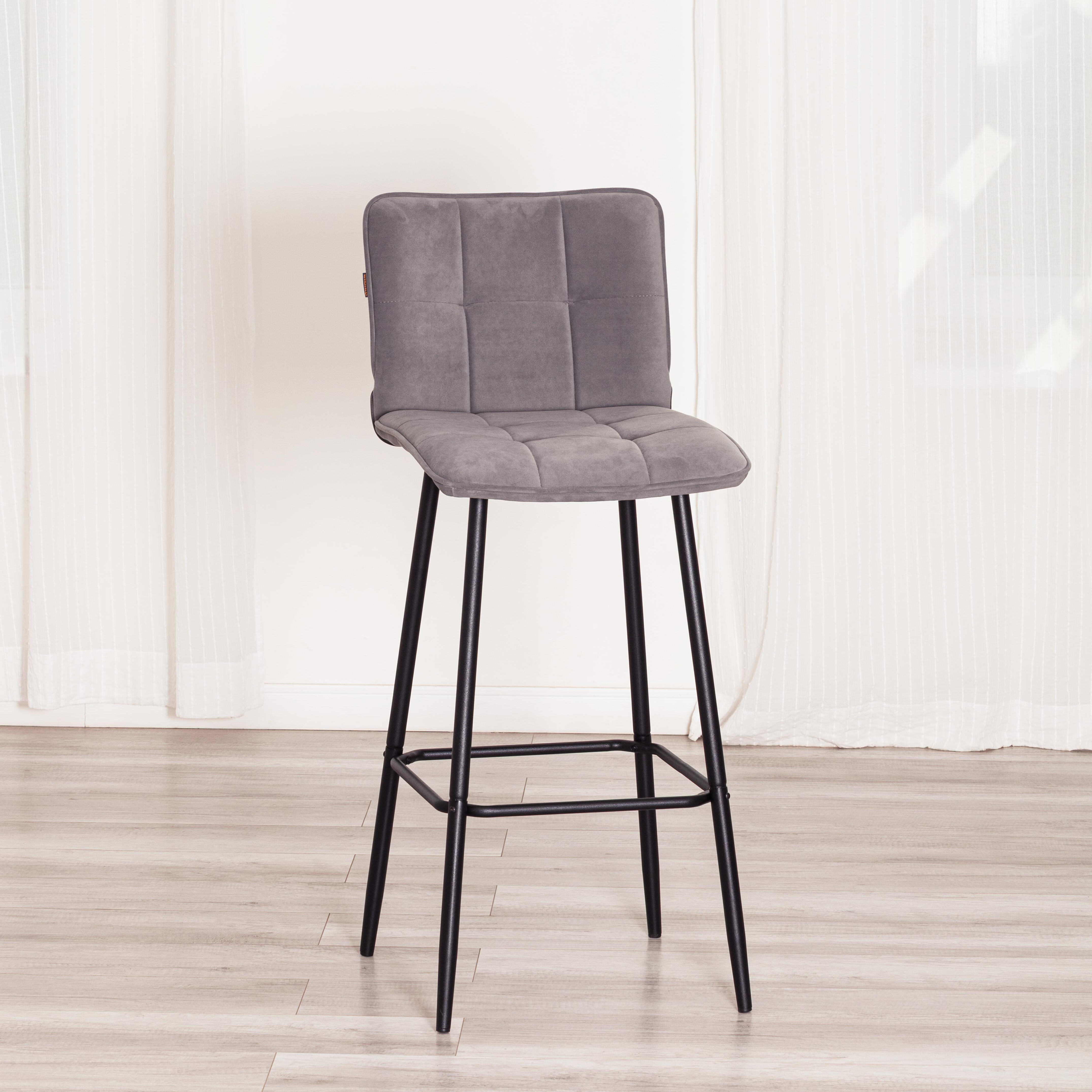 Изображение товара Барный стул Tetchair Bari 24905 45x110 см цвет серый