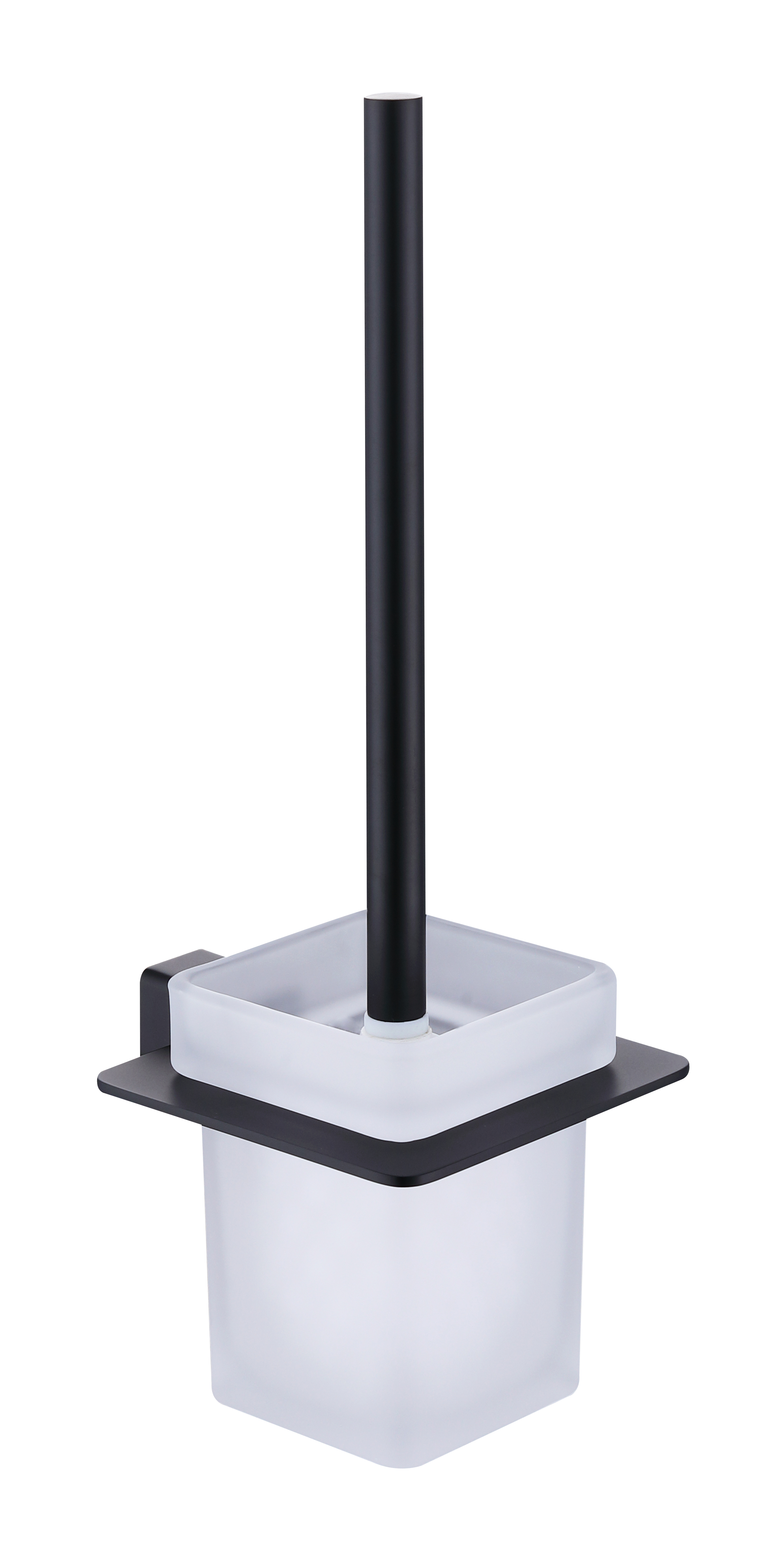 Изображение товара Ершик настенный RAGLO ЧЁРНЫЙ R301.10.06 с двумя насадками для унитаза