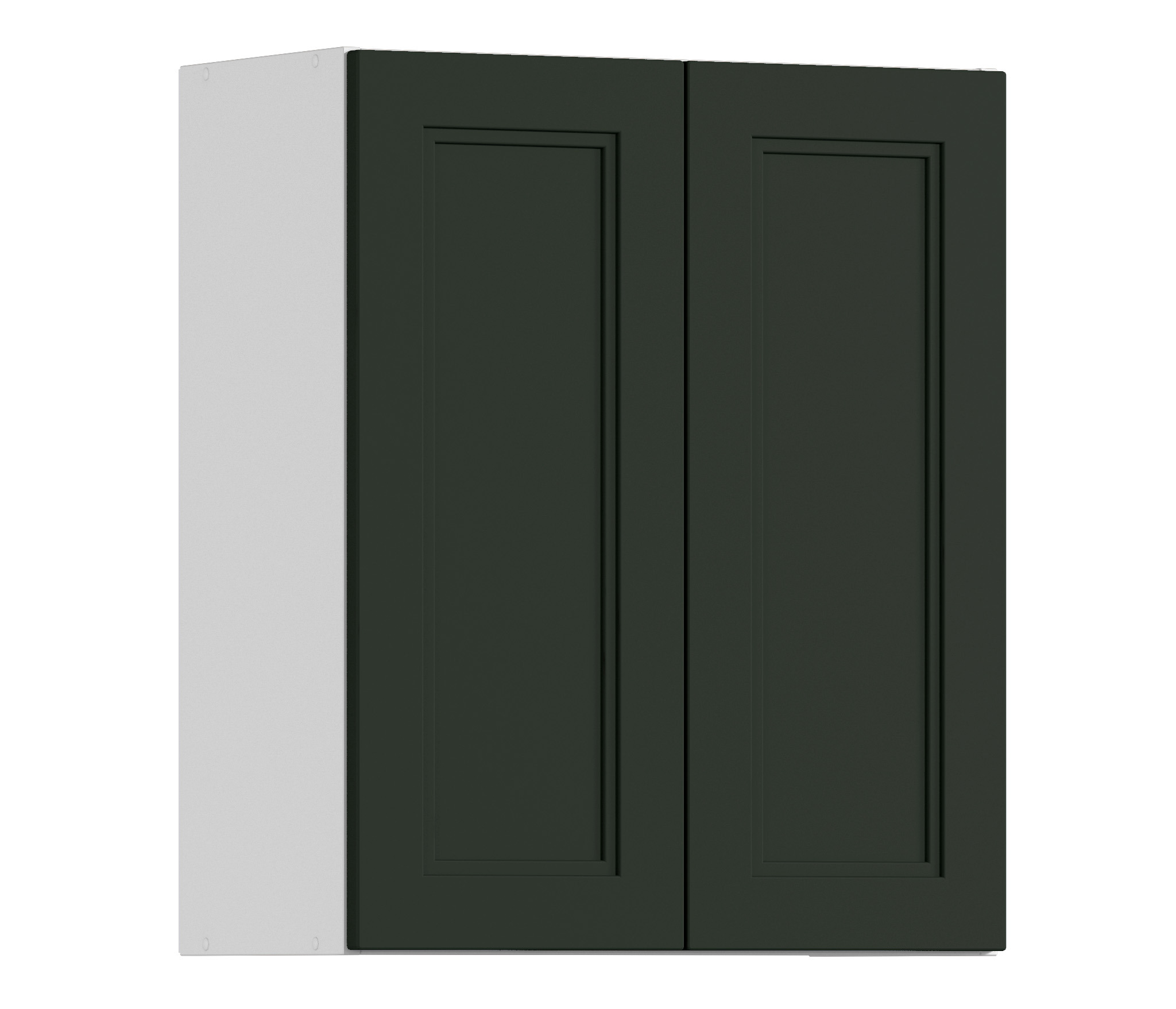 Изображение товара Навесной шкаф Регина 60x72 см зеленый МДФ ЛДСП Россия