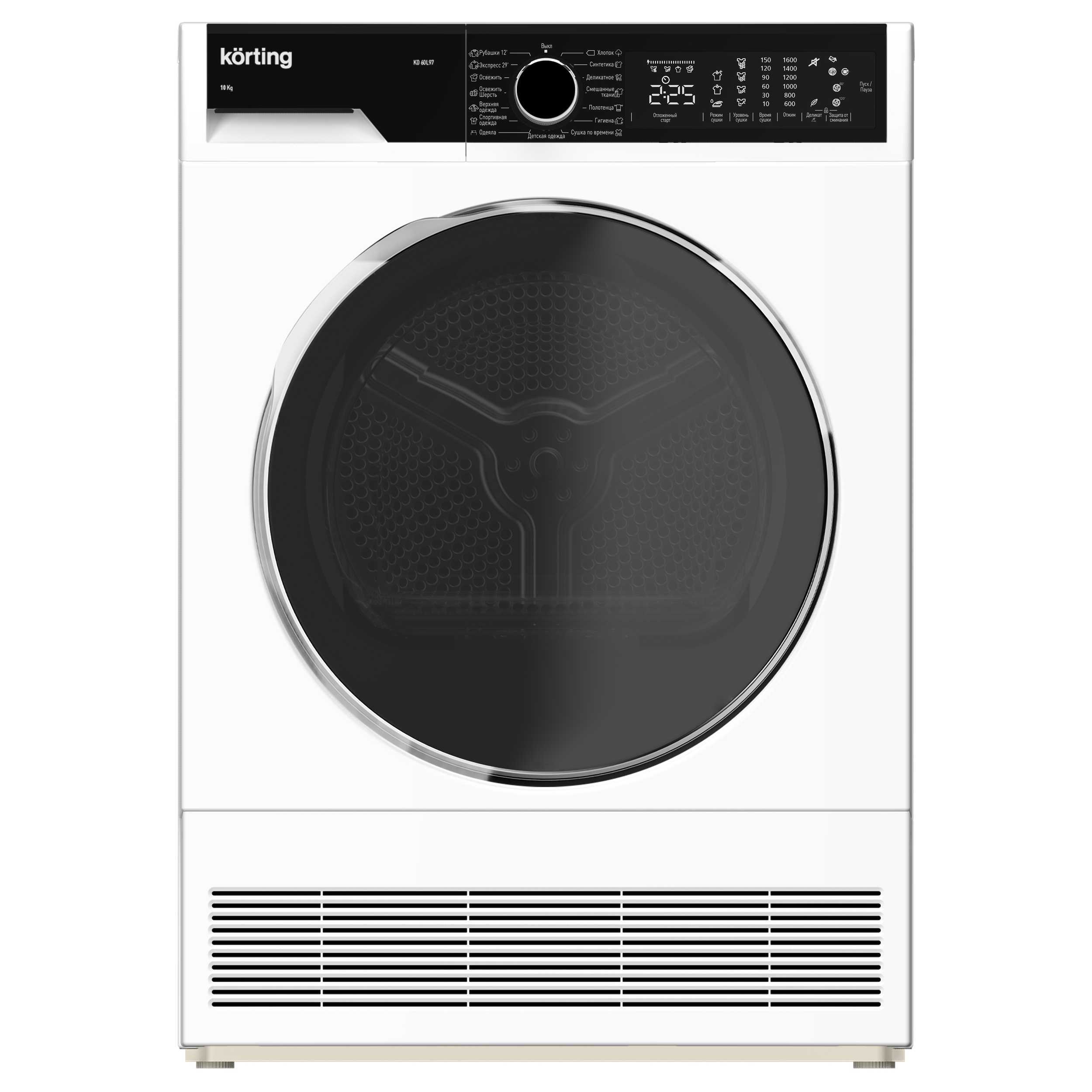 Изображение товара Сушильная машина Korting Kd 60l97 59.6x84.5x63.9 см 10 кг цвет белый
