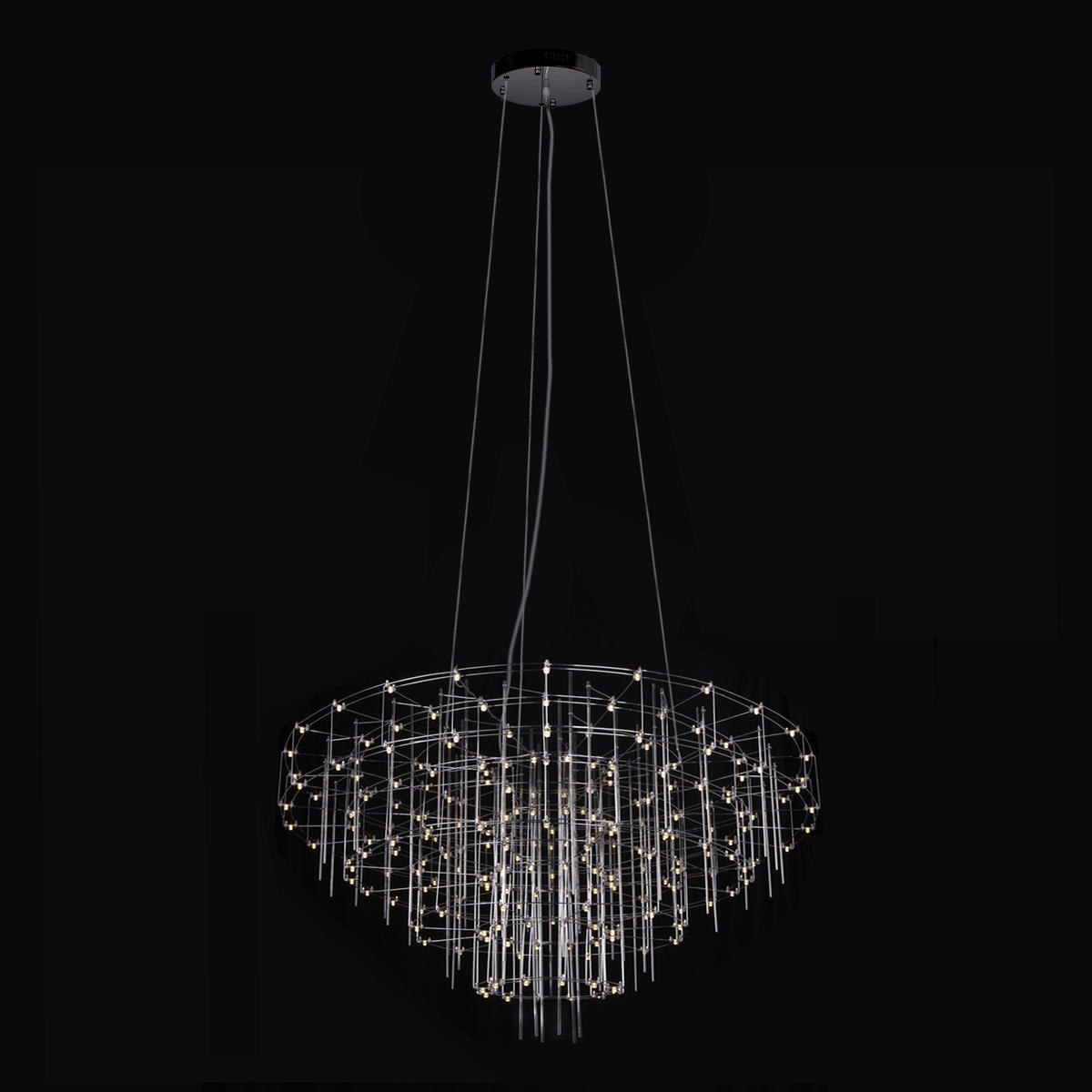 Изображение товара Светильник подвесной светодиодный Loft It Spy 10258-600 7.15 м² теплый белый (желтый) свет цвет хром