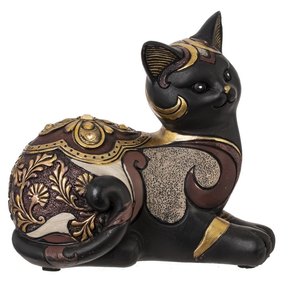 Изображение товара Декоративная фигура Кошка Коричневый ПВХ 14 см