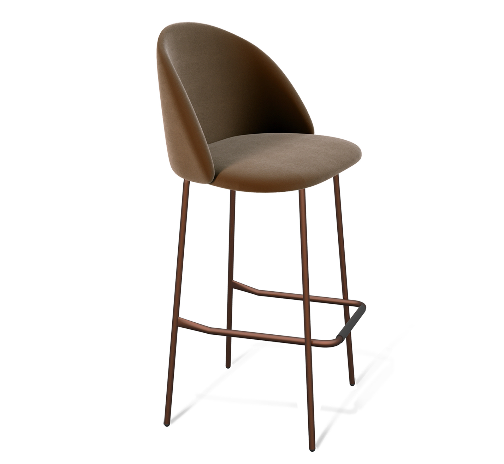 Изображение товара Стул Sheffilton 3408423301 коричневый мягкий дизайн для дома кафе ресторанов