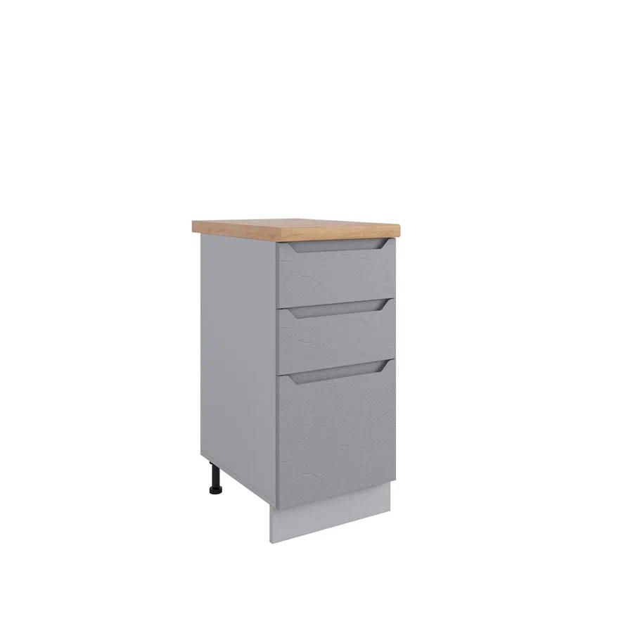 Изображение товара Кухонный шкаф Грейстоун от Дсв Мебель светло-серый 40x81.6x60 см