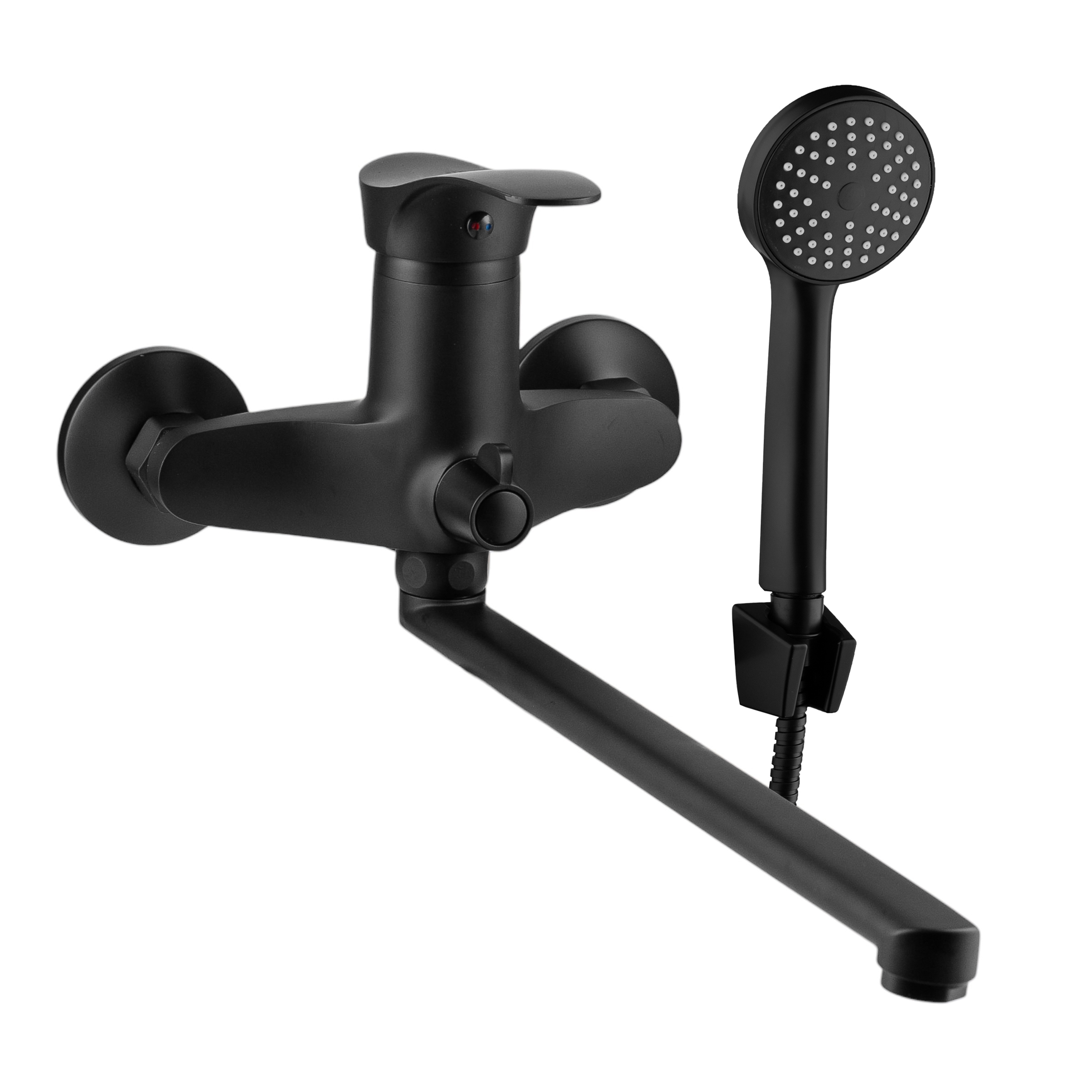 Изображение товара Смеситель для ванны Aloute A0163H цвет черный