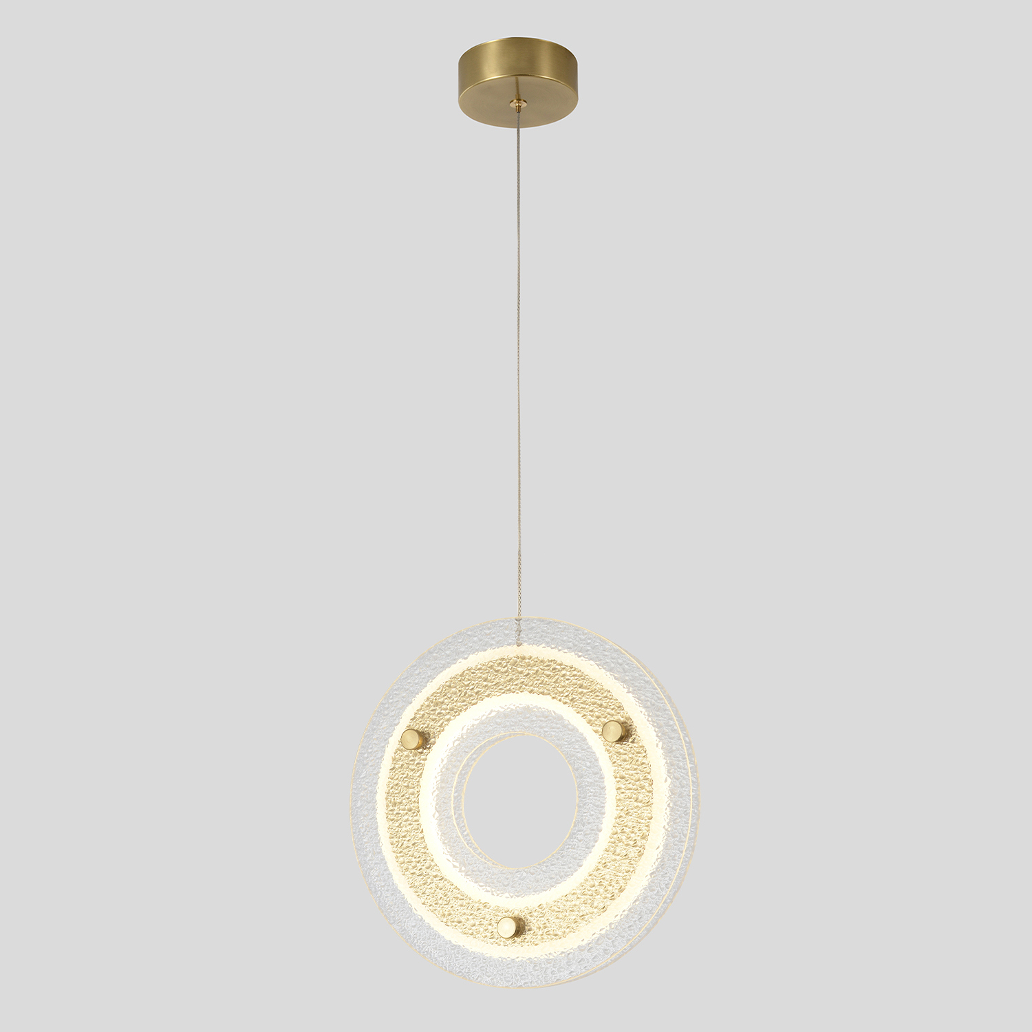 Изображение товара Подвесной светильник Crystal Lux Diego sp25w латунь белый нейтральный 25 Вт