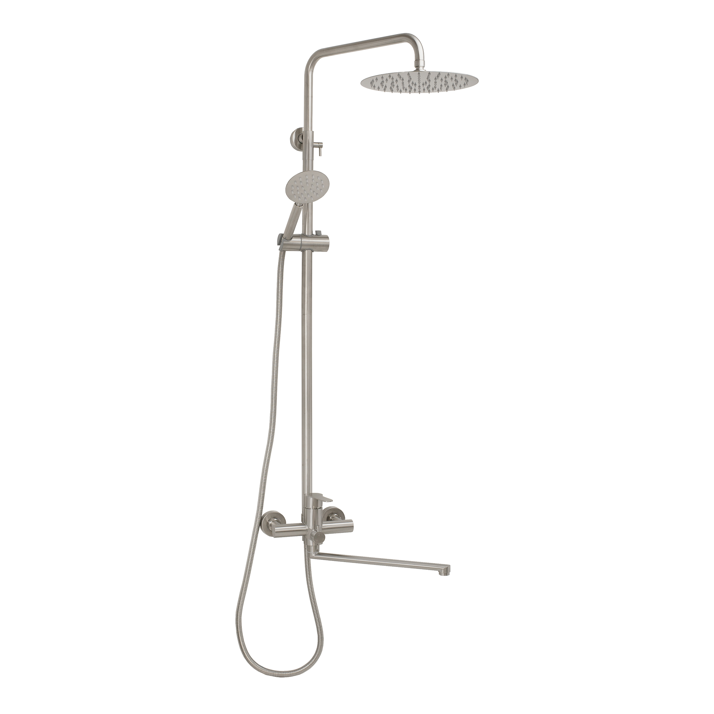 Изображение товара Душевая система OUTE T40194-1 с тропическим душем и регулировкой высоты