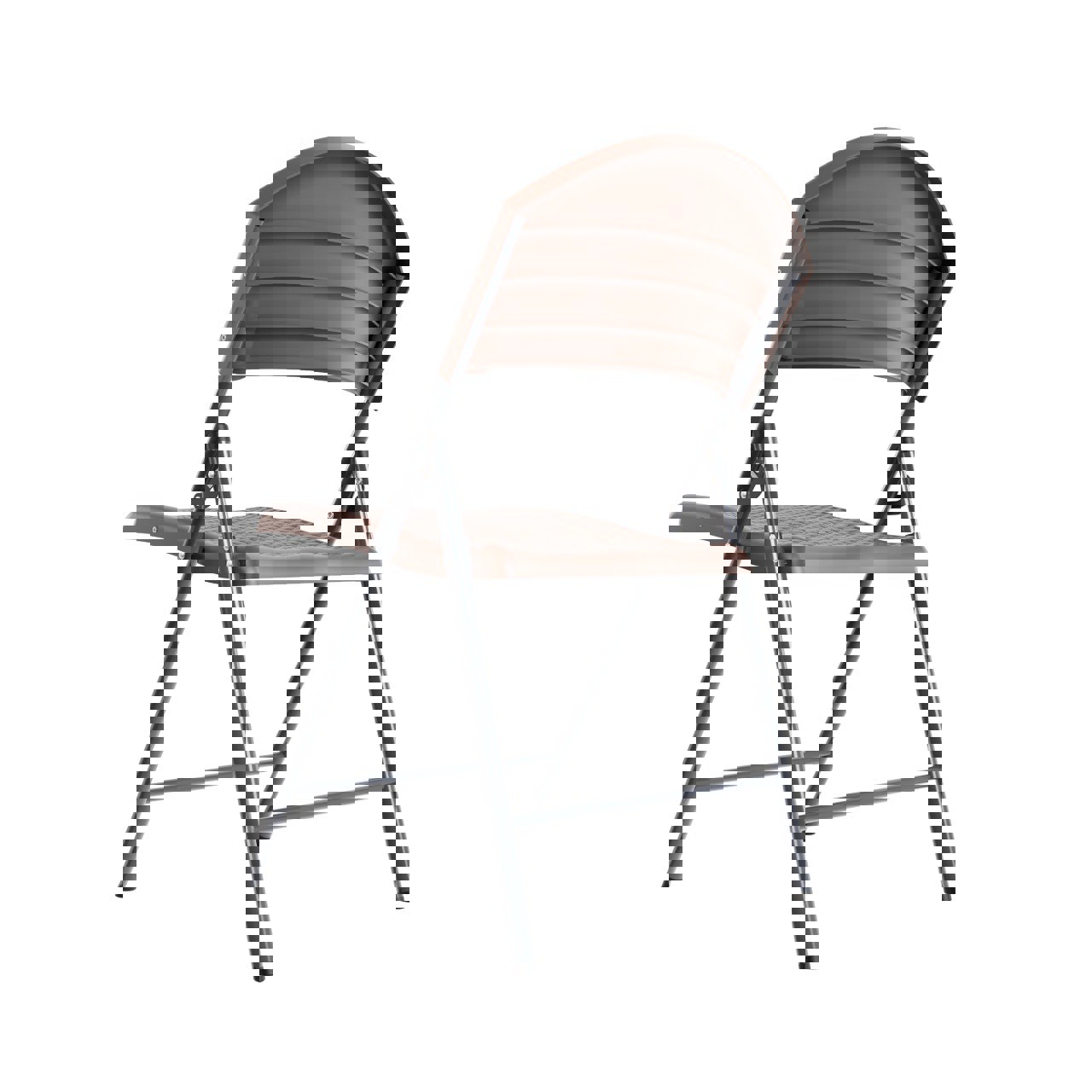 Изображение товара Раскладной садовый стул Samman 15.968.06.05.09.R.8017 с металлическим каркасом и пластиковым сидень