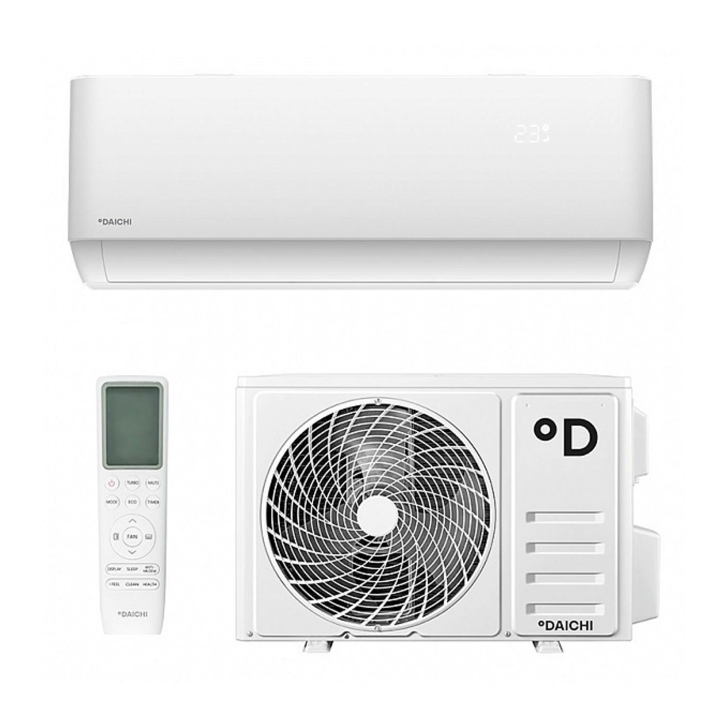 Изображение товара Инверторная сплит-система Daichi AIR60AVQS1R-1 с Wi-Fi 24K BTU охлаждение и обогрев