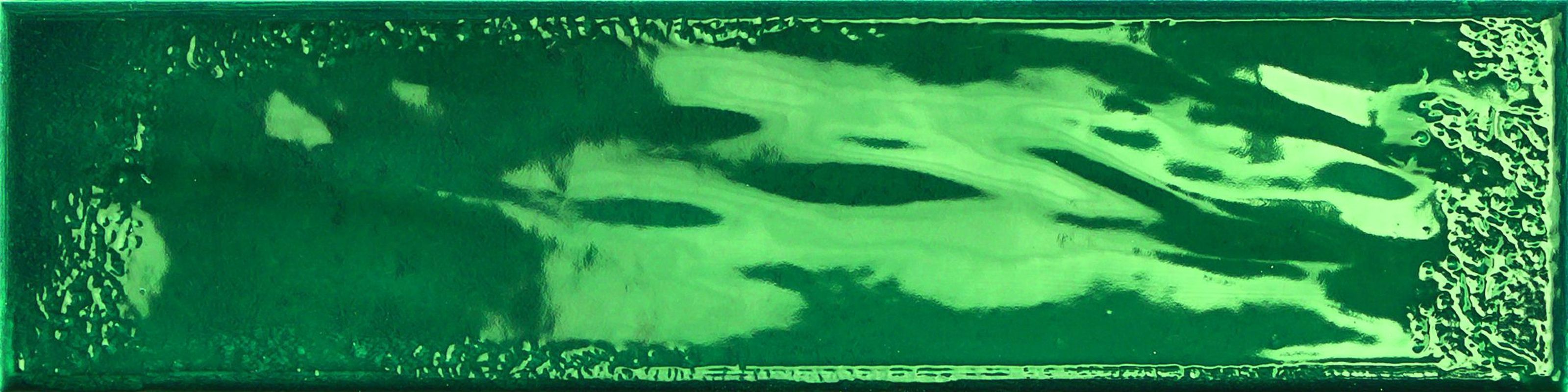 Изображение товара Керамическая плитка Prissmacer Rain 7.5x30 см аквамариновая для стен