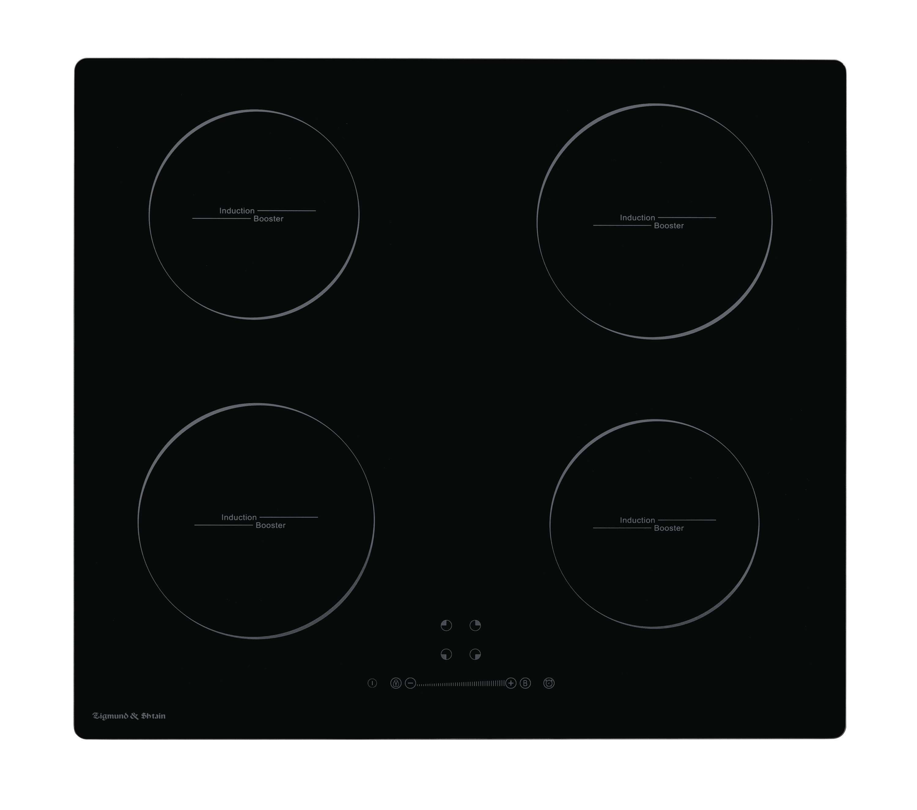 Изображение товара Электрическая варочная панель Zigmund & shtain CI 35.6 B 59 см 4 конфорки цвет черный