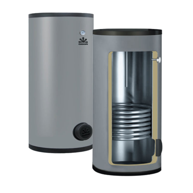 Изображение товара Бойлер косвенного нагрева Gekon Hwb 300 1he inox 40 кВт вертикальный 300 л