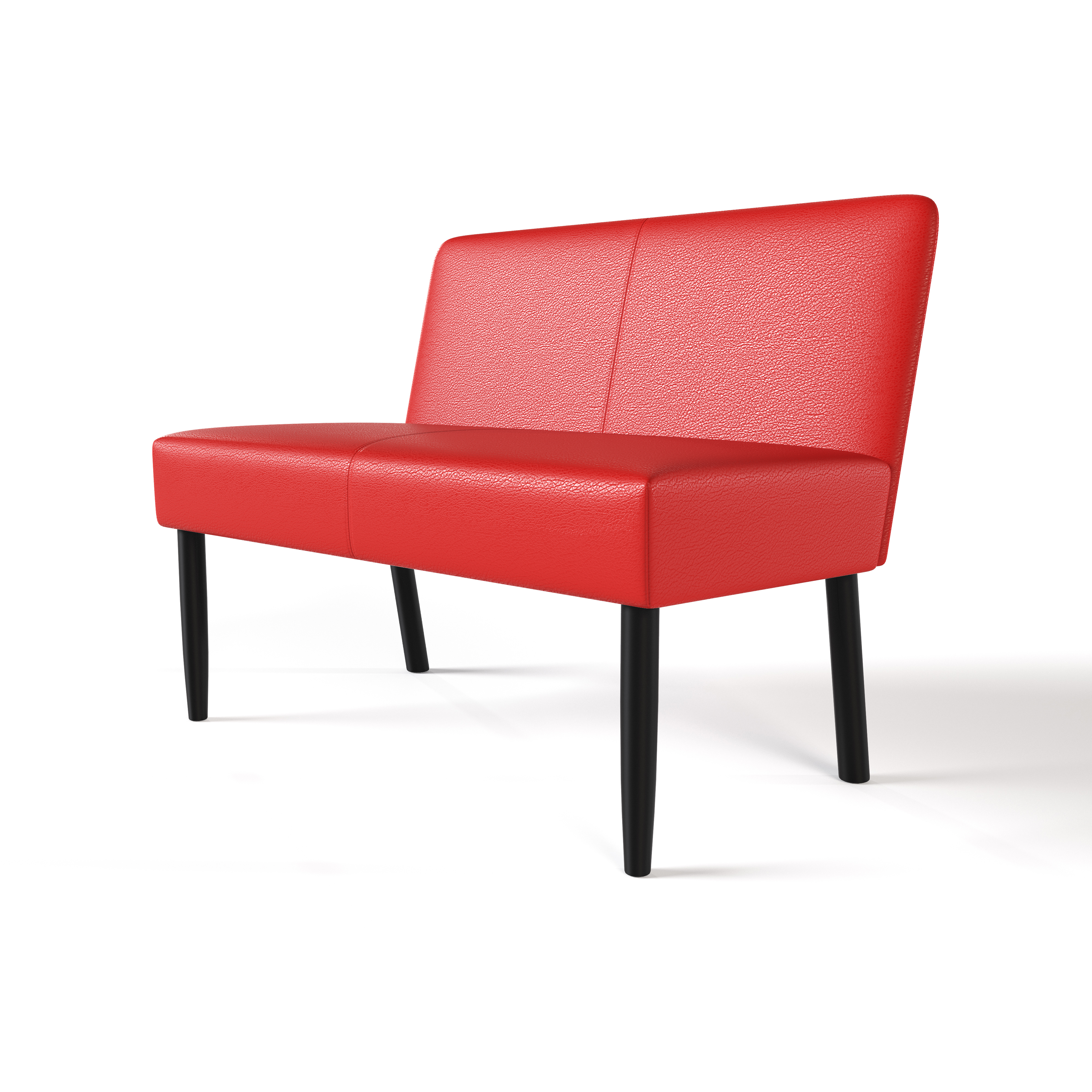 Изображение товара Диван Мюнхен SALON TRON 90x78x57 см искусственная кожа красный