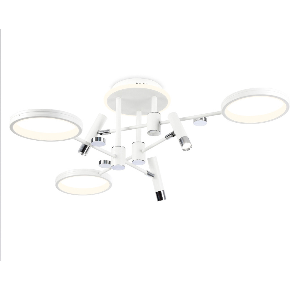 Изображение товара Люстра потолочная светодиодная Ambrella Comfort fl51646 23 м² теплый белый